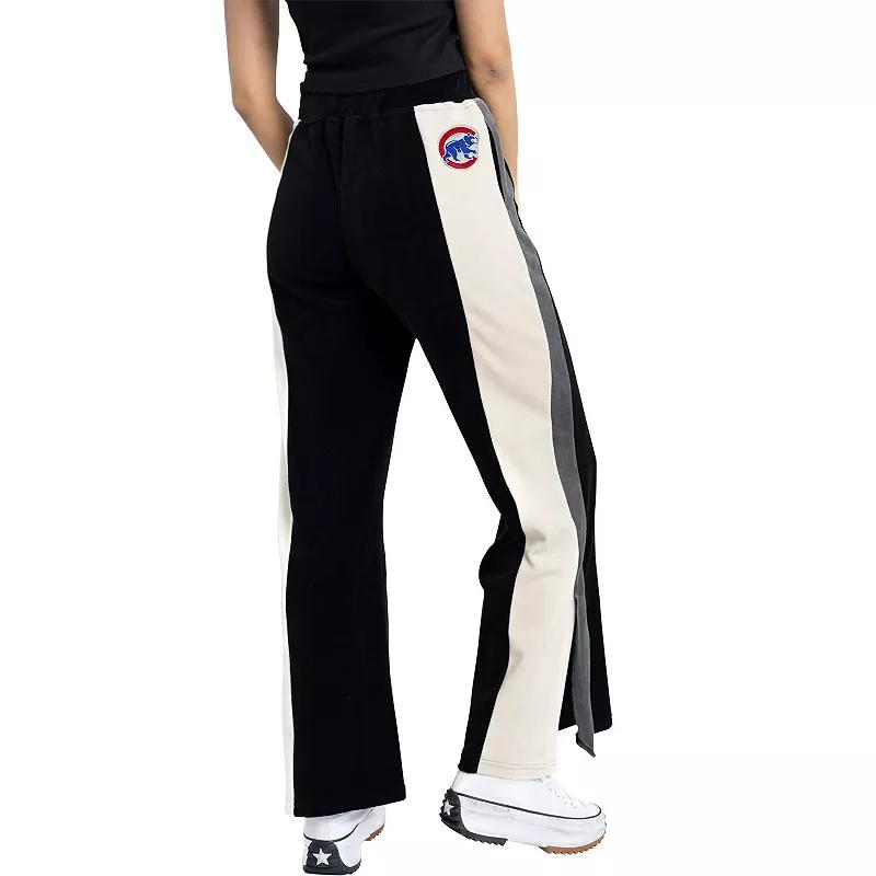 Women's Lusso Black Chicago Cubs Nova Pants,  Product Image