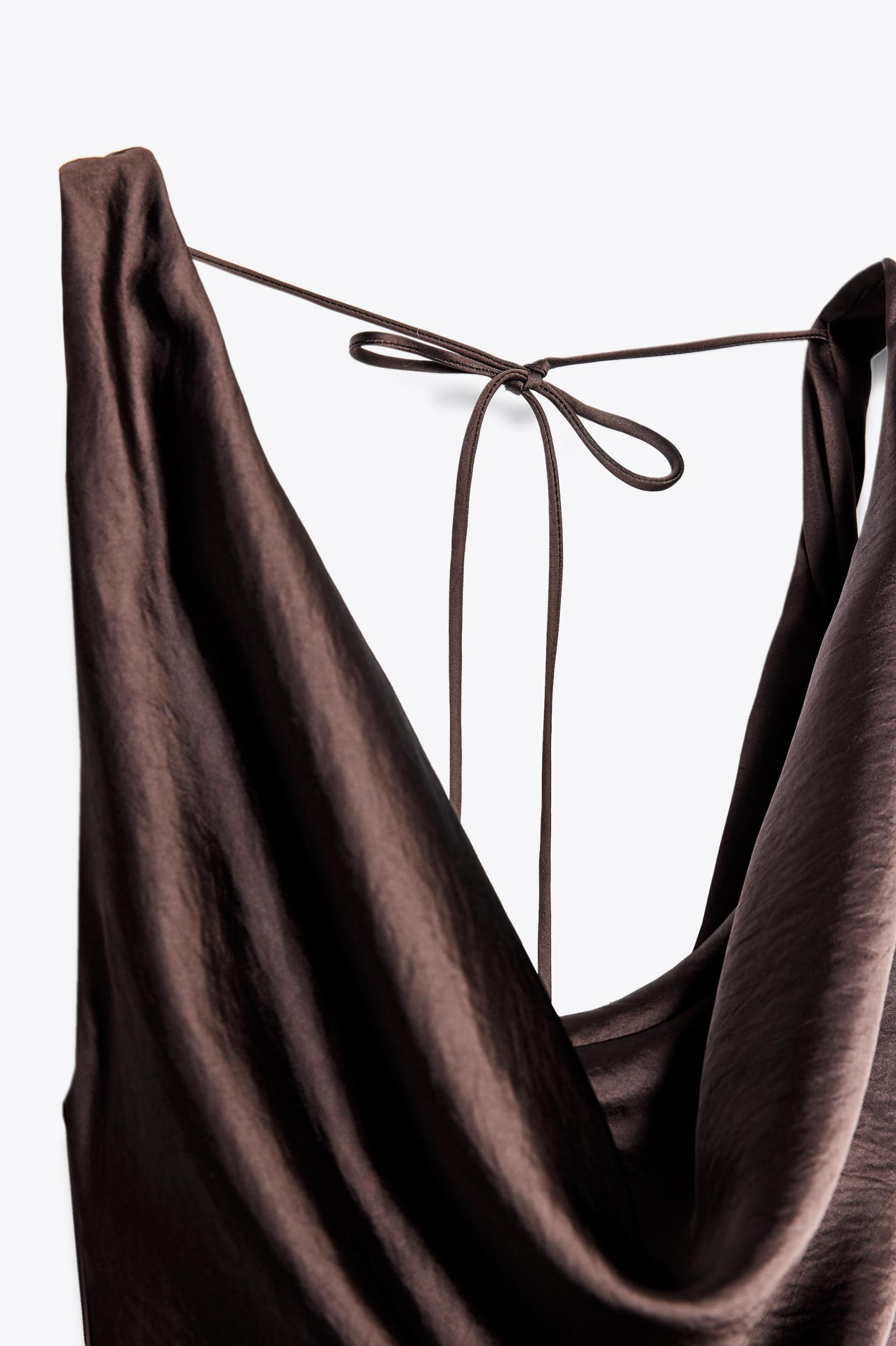 ZW COLLECTION SATIN LONG DRESS Product Image