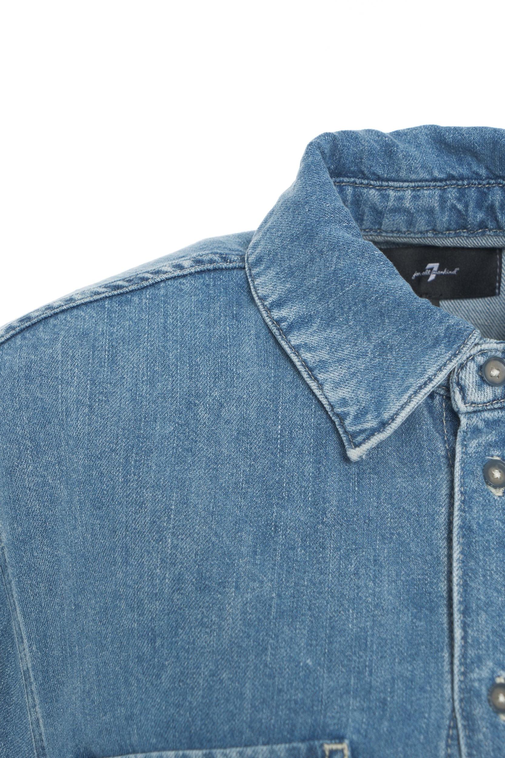 Denim mini dress Product Image