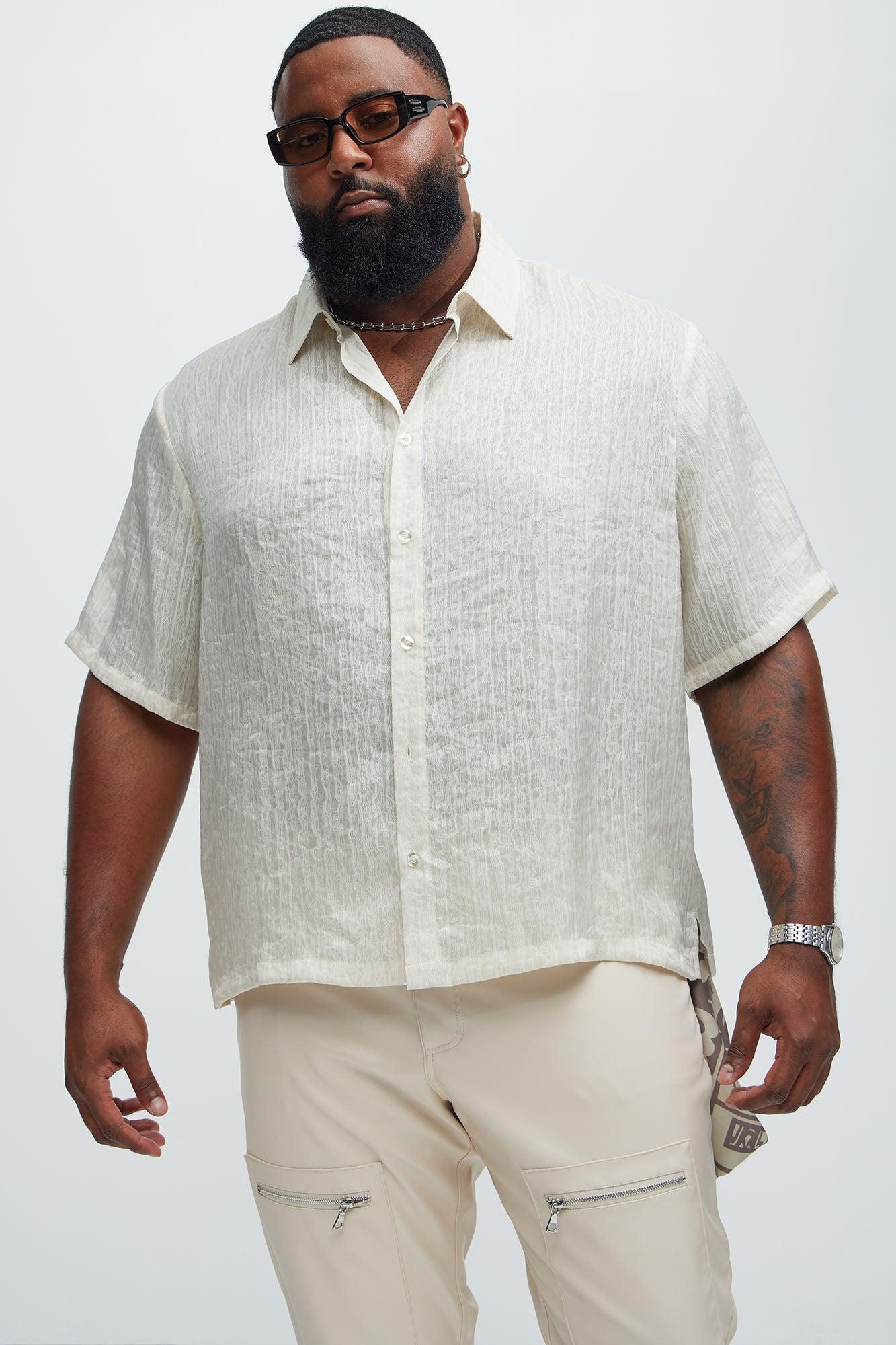 Prado Short Sleeve Shirt - Cream Product Image