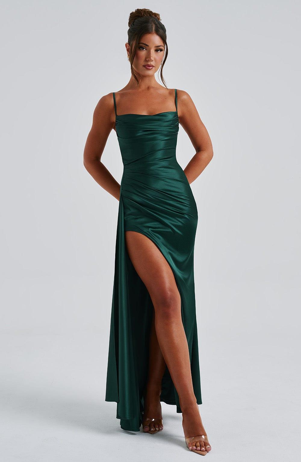 Winona Maxi Dress - Emerald Product Image