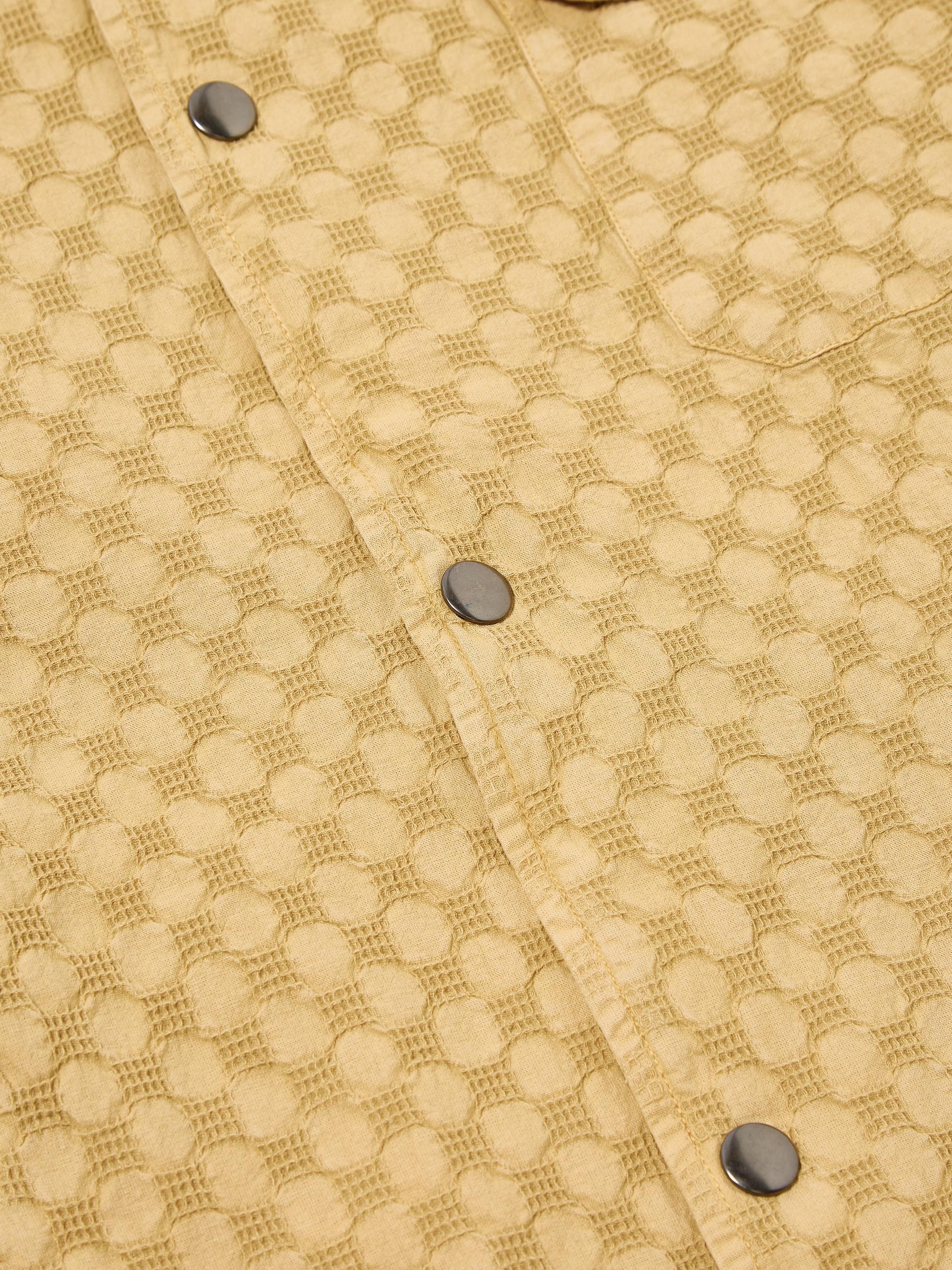 Camel Dot Waffle Head Coach Jacket Product Image