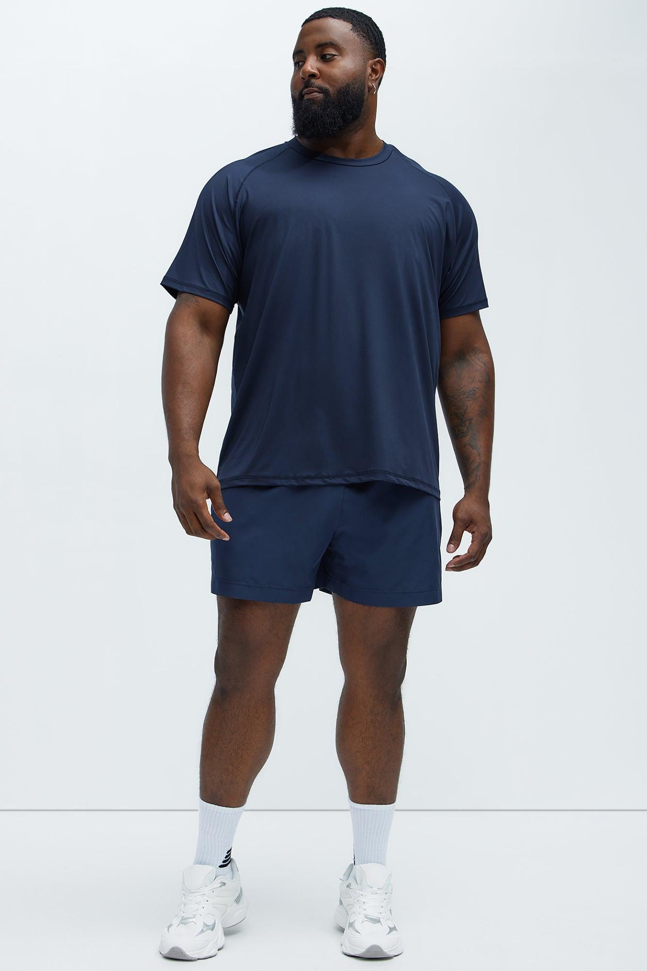 Vital Active Raglan Tee - Navy Product Image