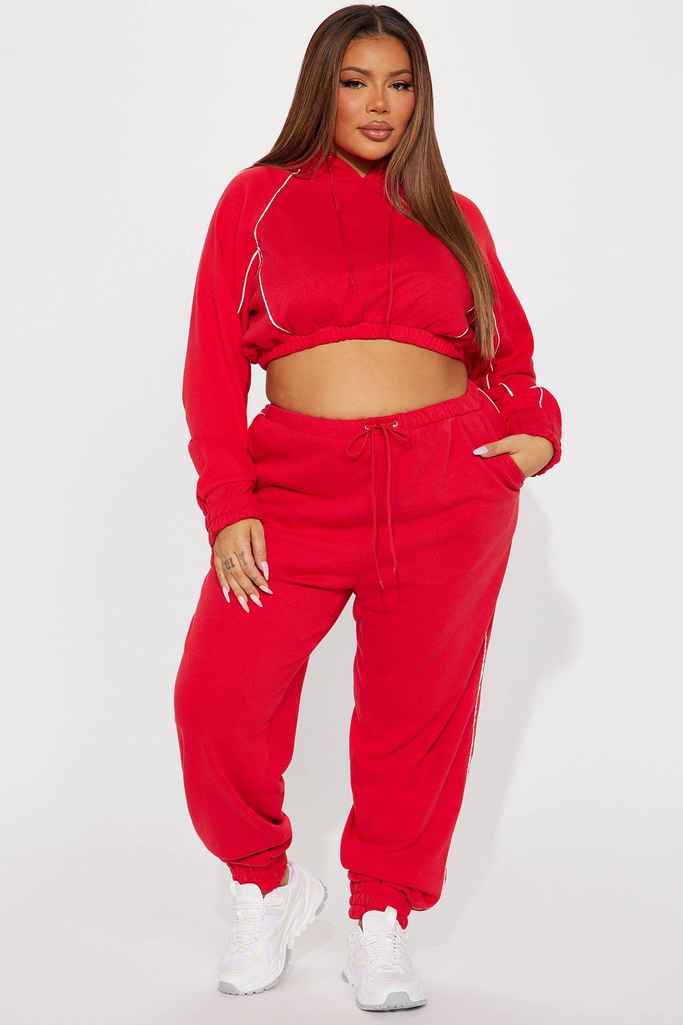 Good Moves Lounge Jogger - Red Product Image