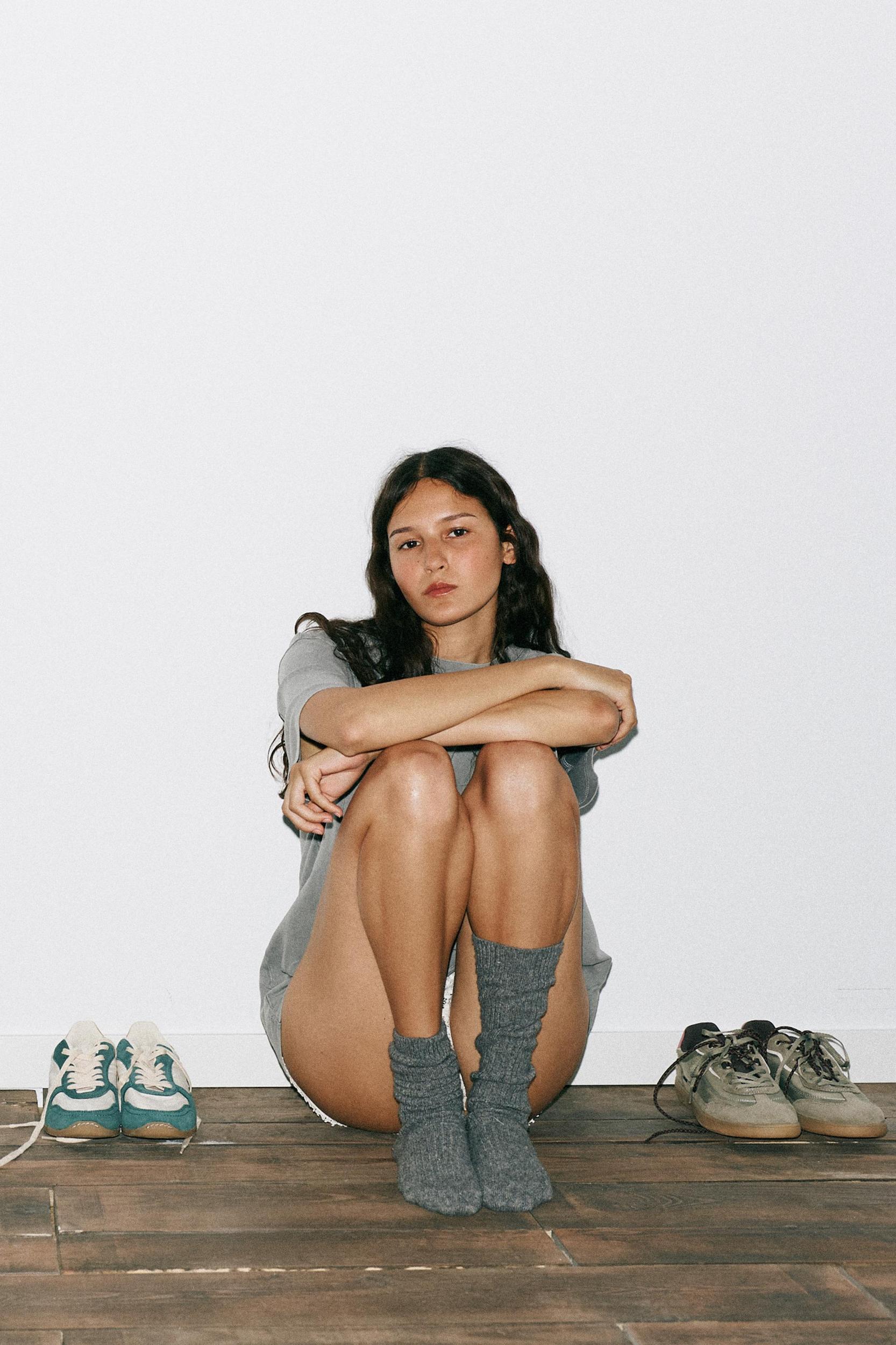 COLOR-COMBINATION SNEAKERS Product Image