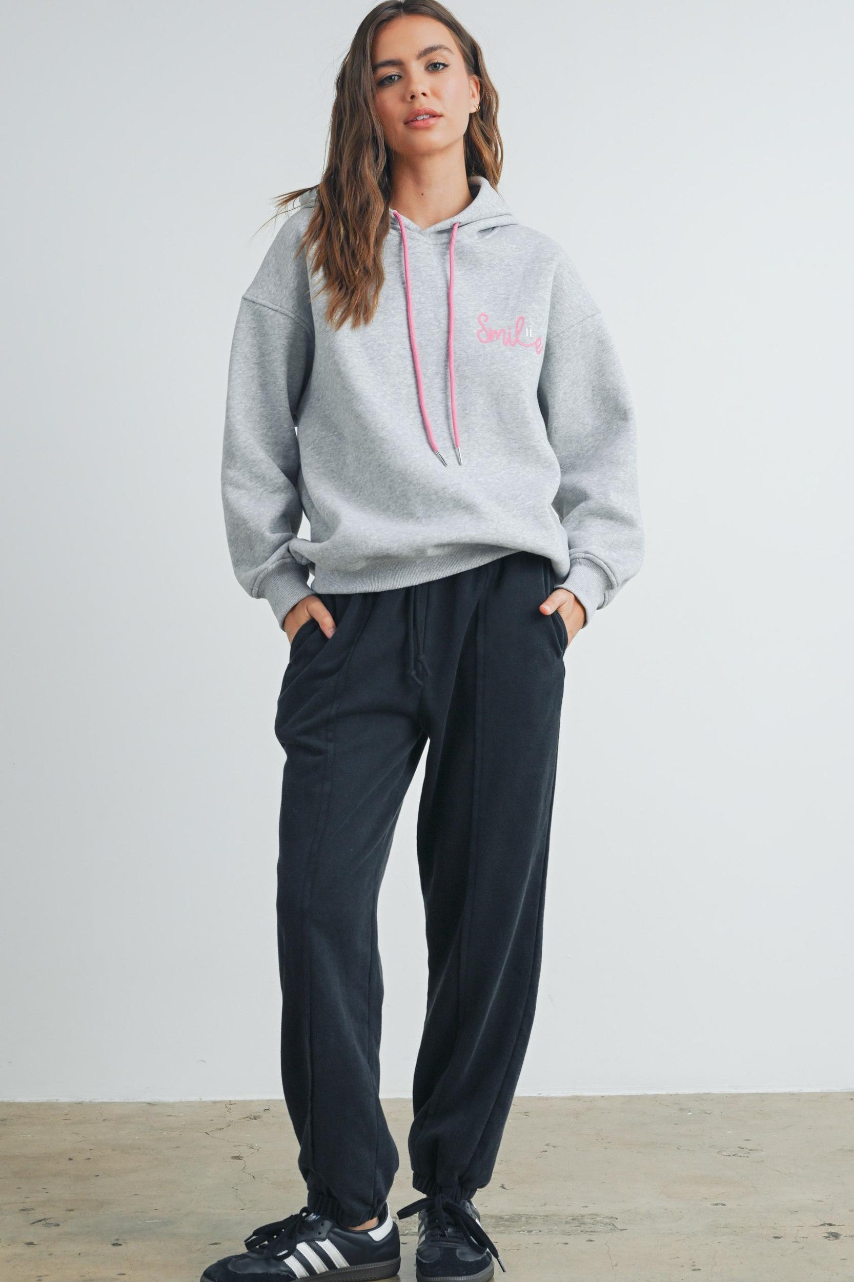 Washed Drawstring Jogger Pants Product Image