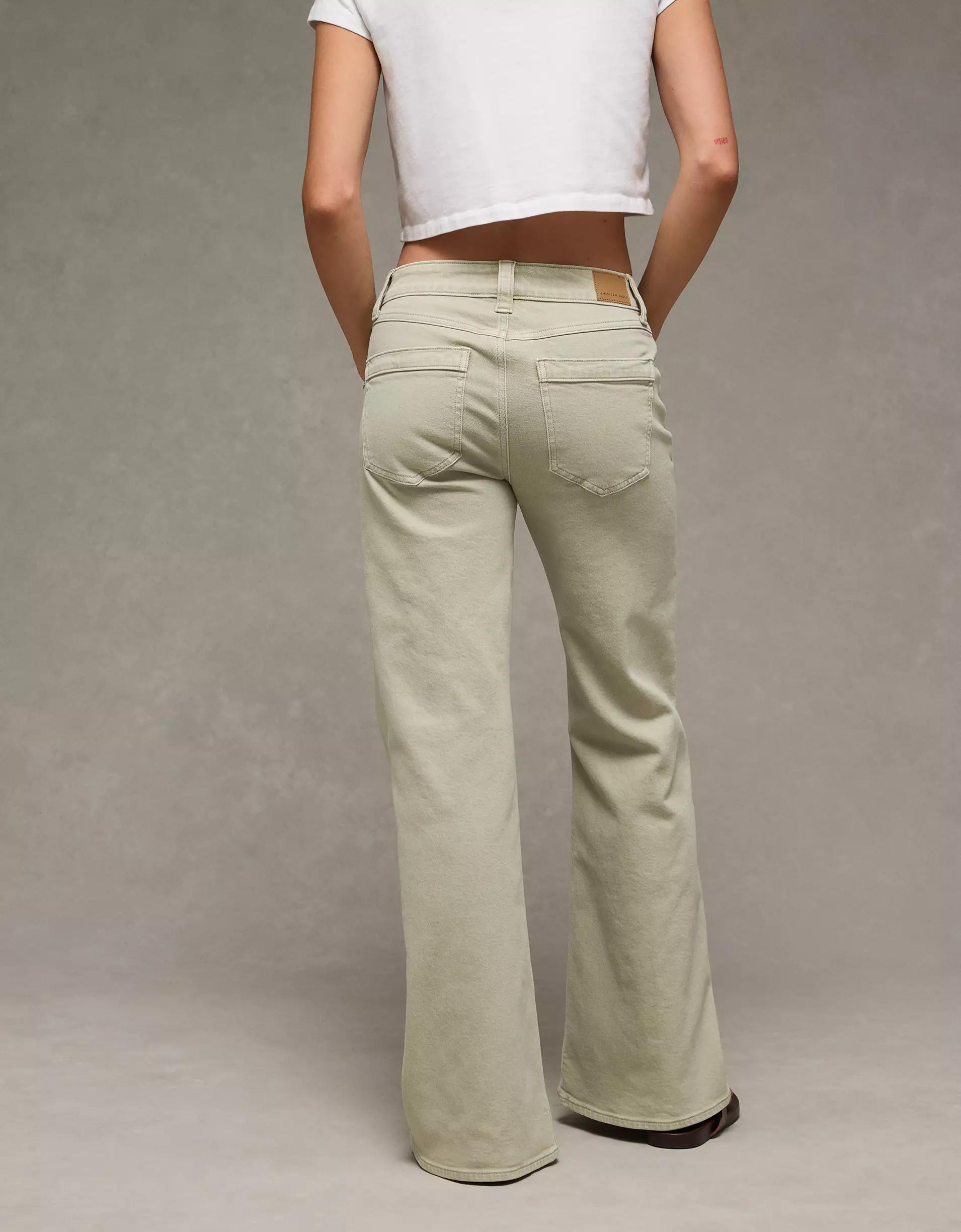 AE Stretch High-Waisted Flare Jean Product Image