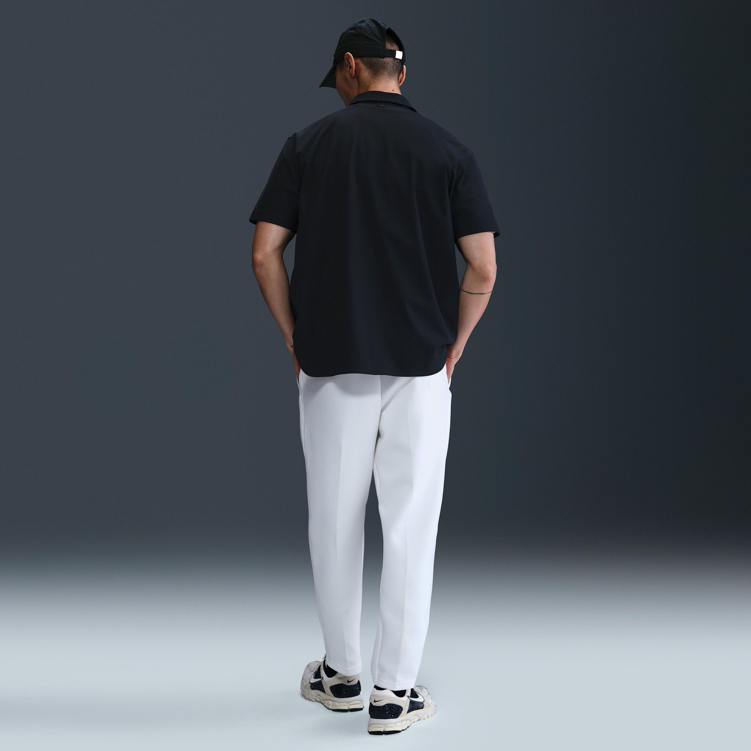 Nike Mens 24.7 PerfectStretch Dri-FIT Short-Sleeve Snap-Down Top | HQ6958-010 Product Image