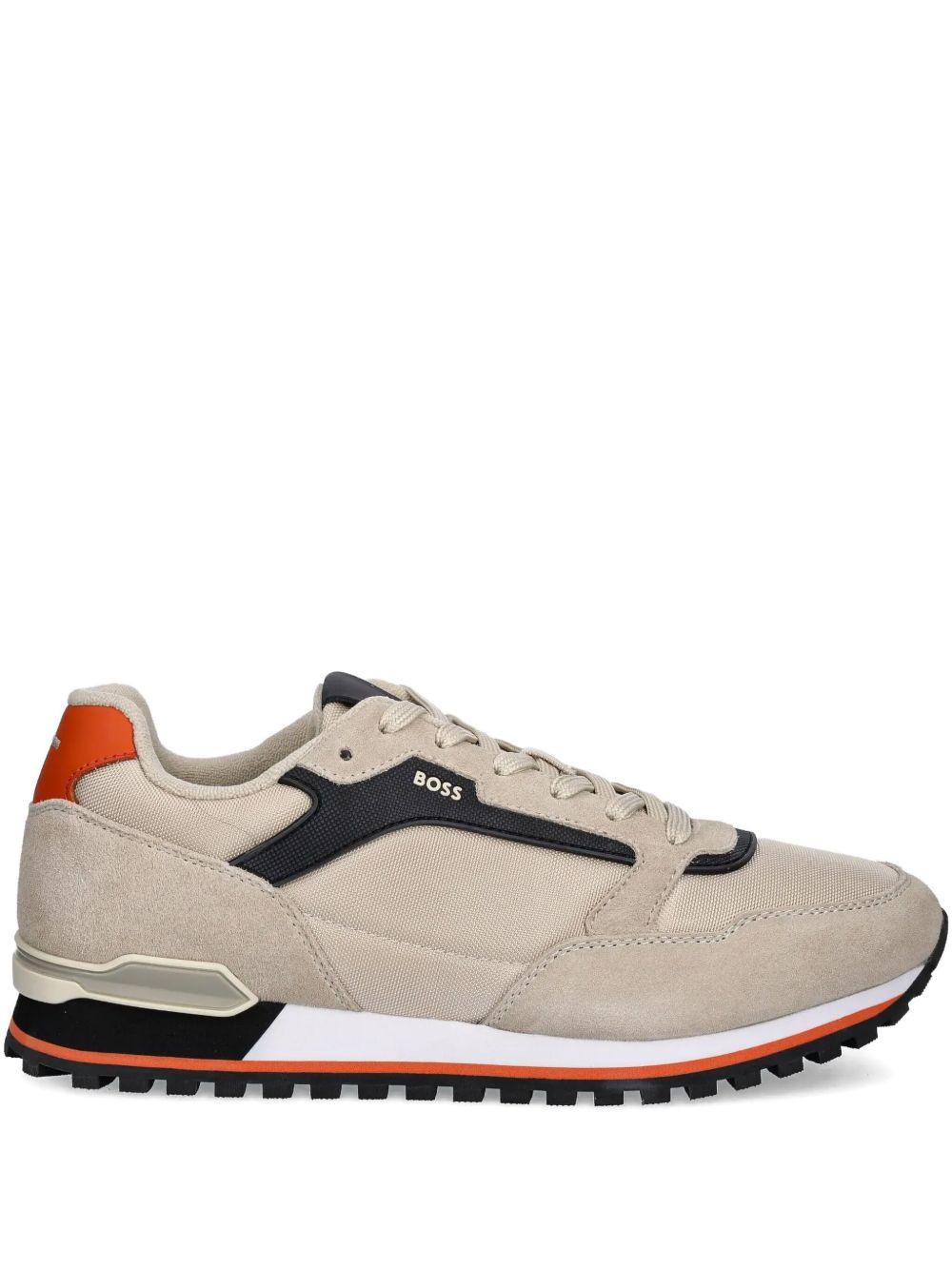 Parkour suede-panelled sneakers Product Image