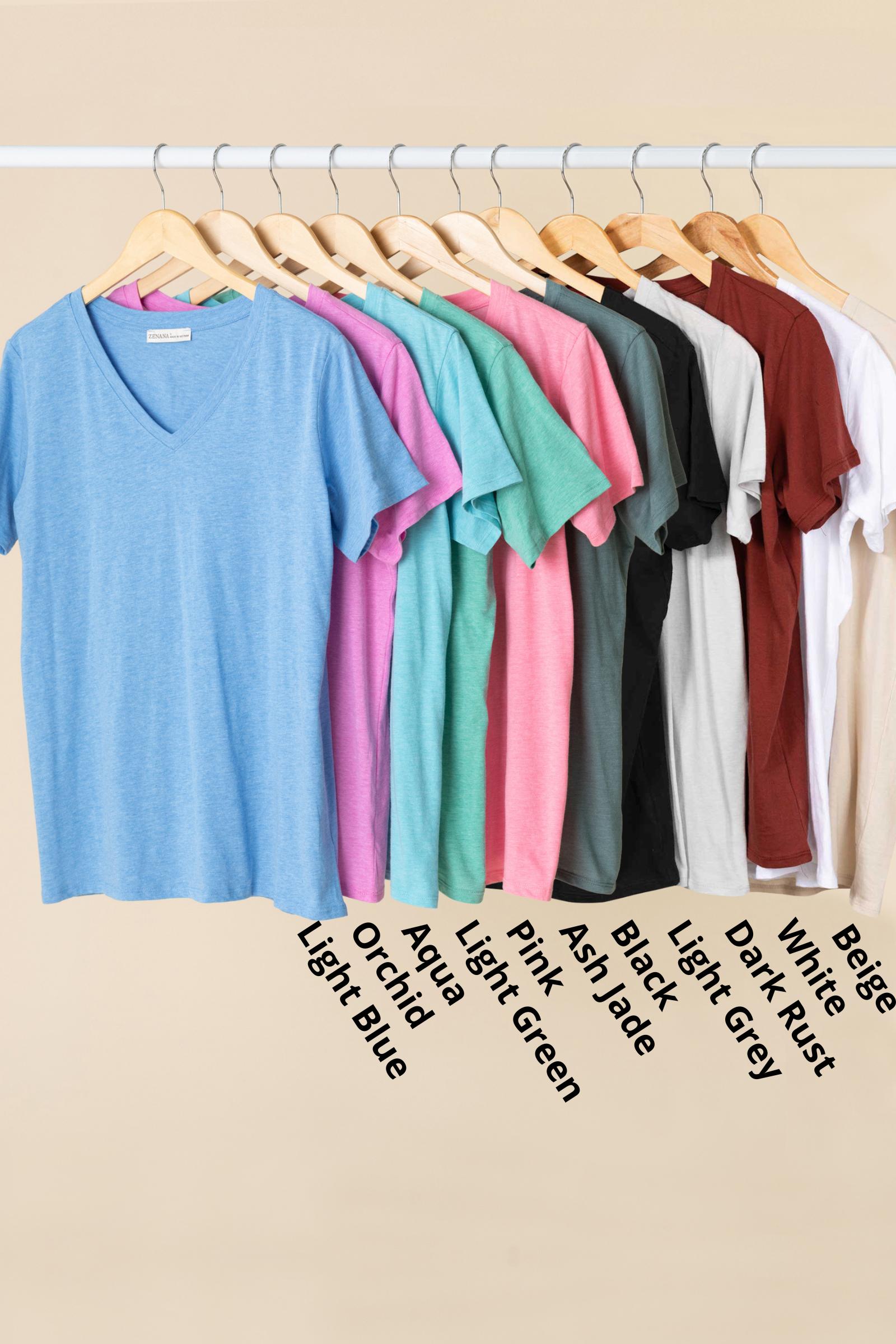 V-Neck Boyfriend Fit Tee Product Image