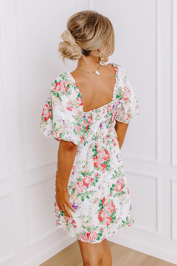 Garden Bliss Eyelet Mini Dress Product Image