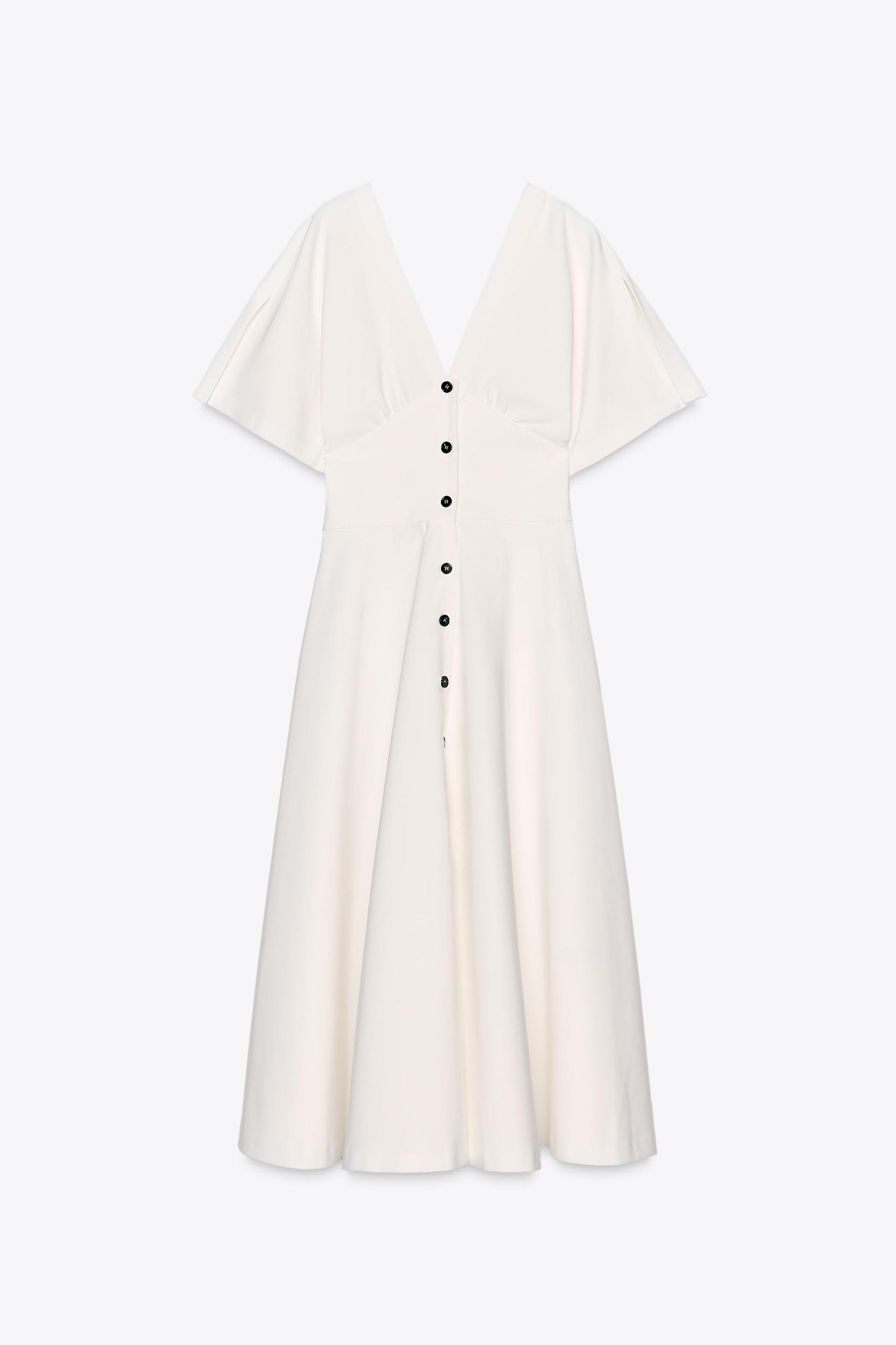 ZW COLLECTION MIDI BUTTON DRESS Product Image