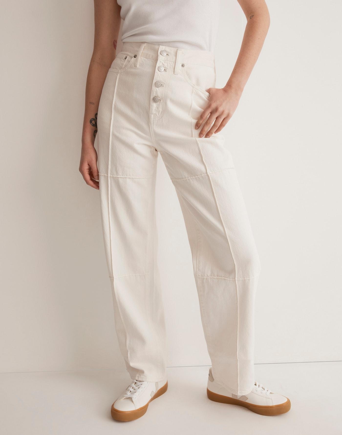 Baggy Straight Jeans in Vintage Canvas Product Image
