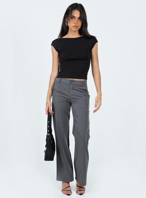 Rosalinda Top Black Lower Impact Product Image