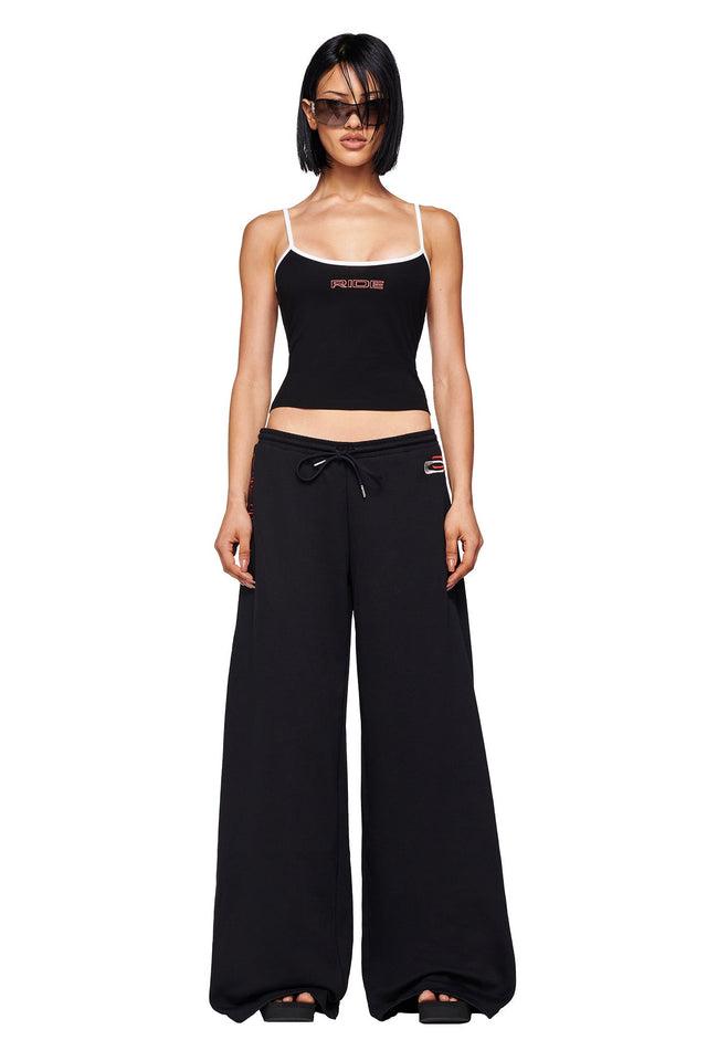 SHAYLA TANK - BLACK Product Image