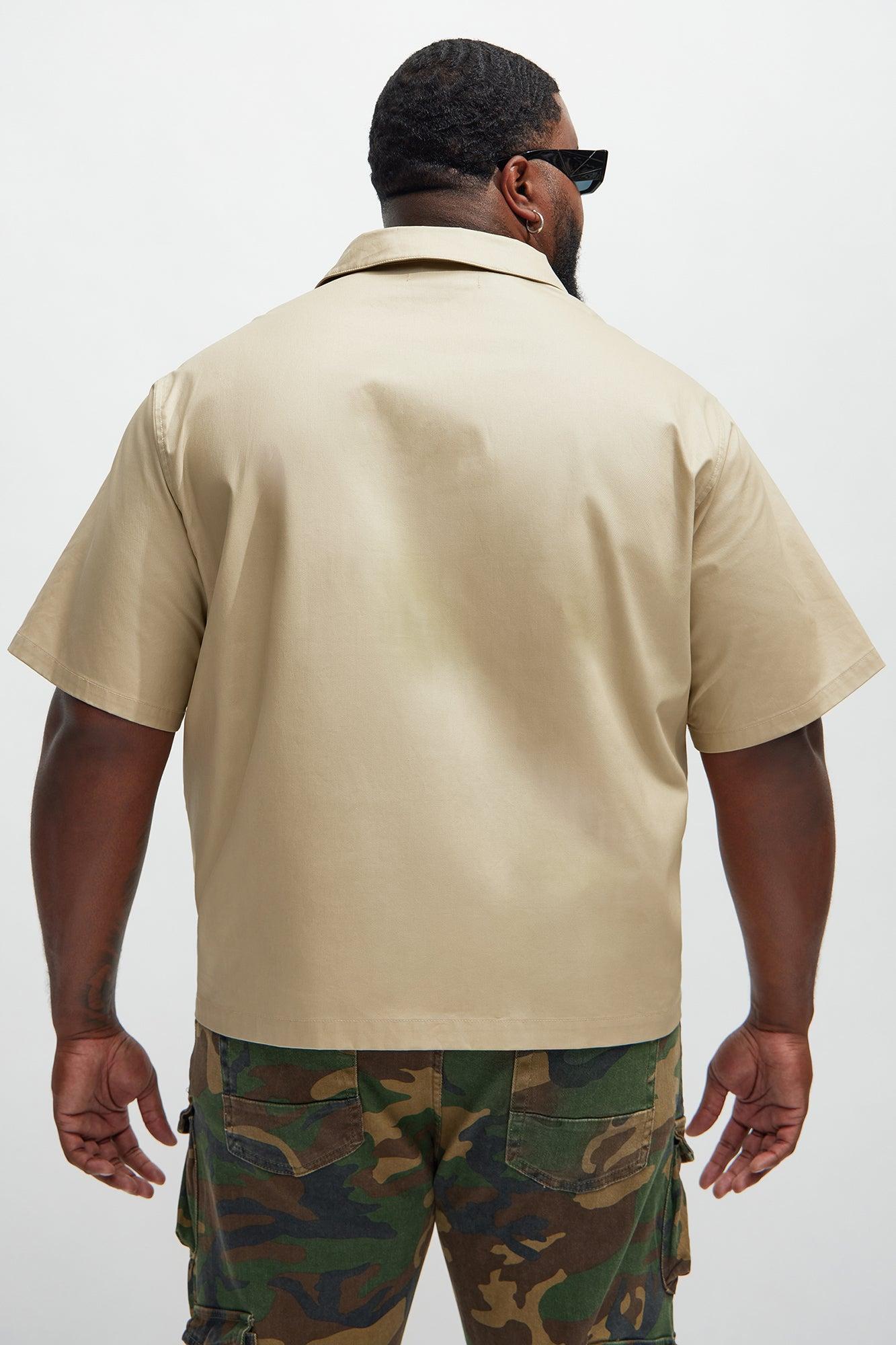 Cedrus Waxed Shirt - Tan Product Image