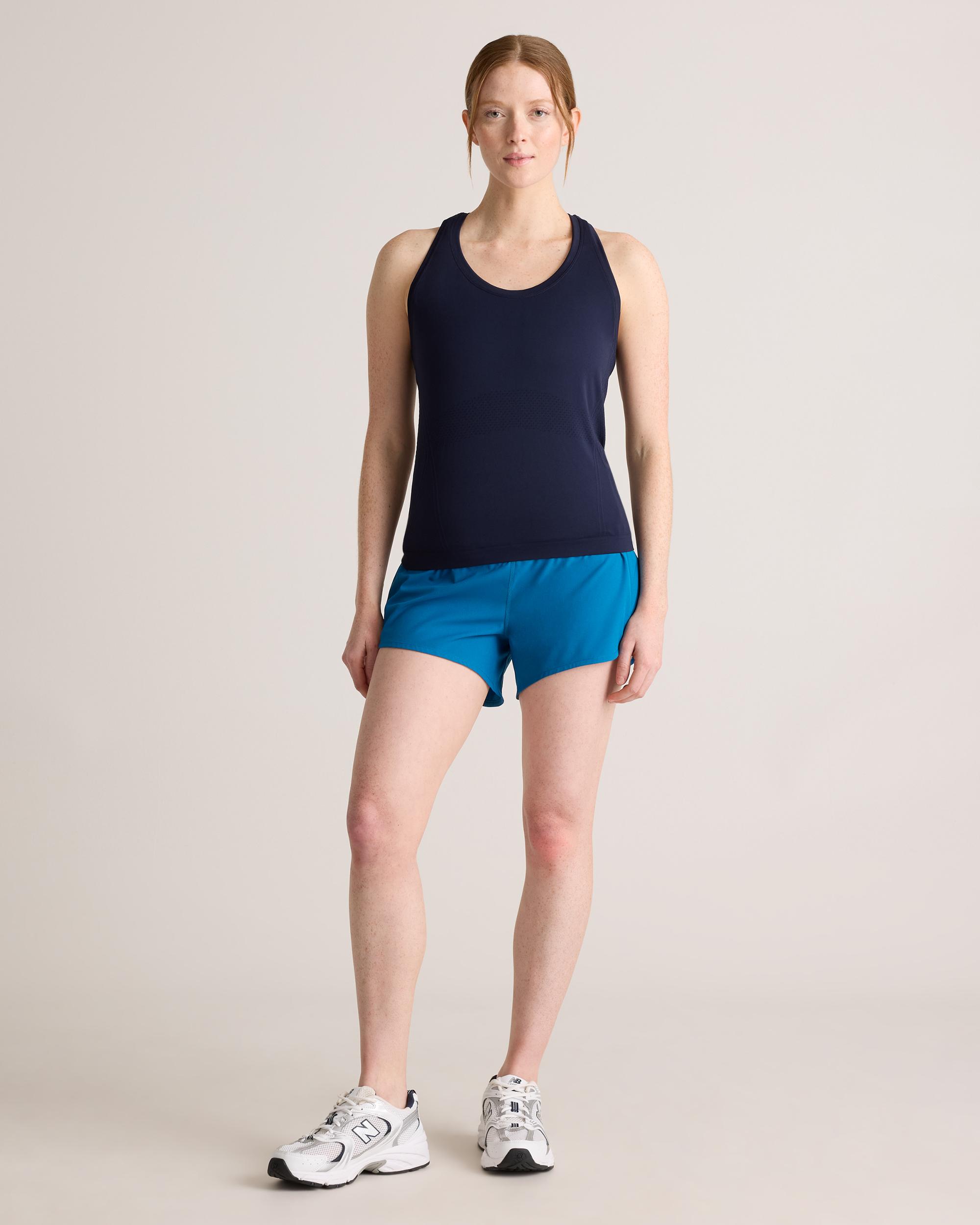 Quince | Women's Seamless Waist-Length Racerback Tank Top Size XL, Nylon Product Image