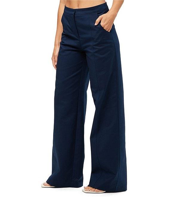Trina Turk Record Ponte Wide Leg Pants Product Image