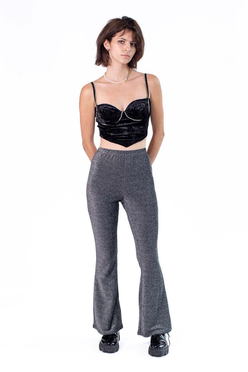 Black Velvet Corset Product Image