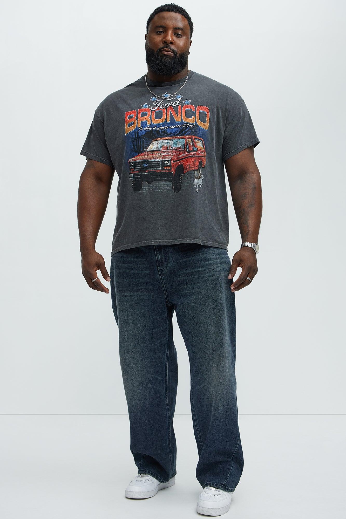 Ford Bronco Built Wild Short Sleeve Tee - Black Male Product Image