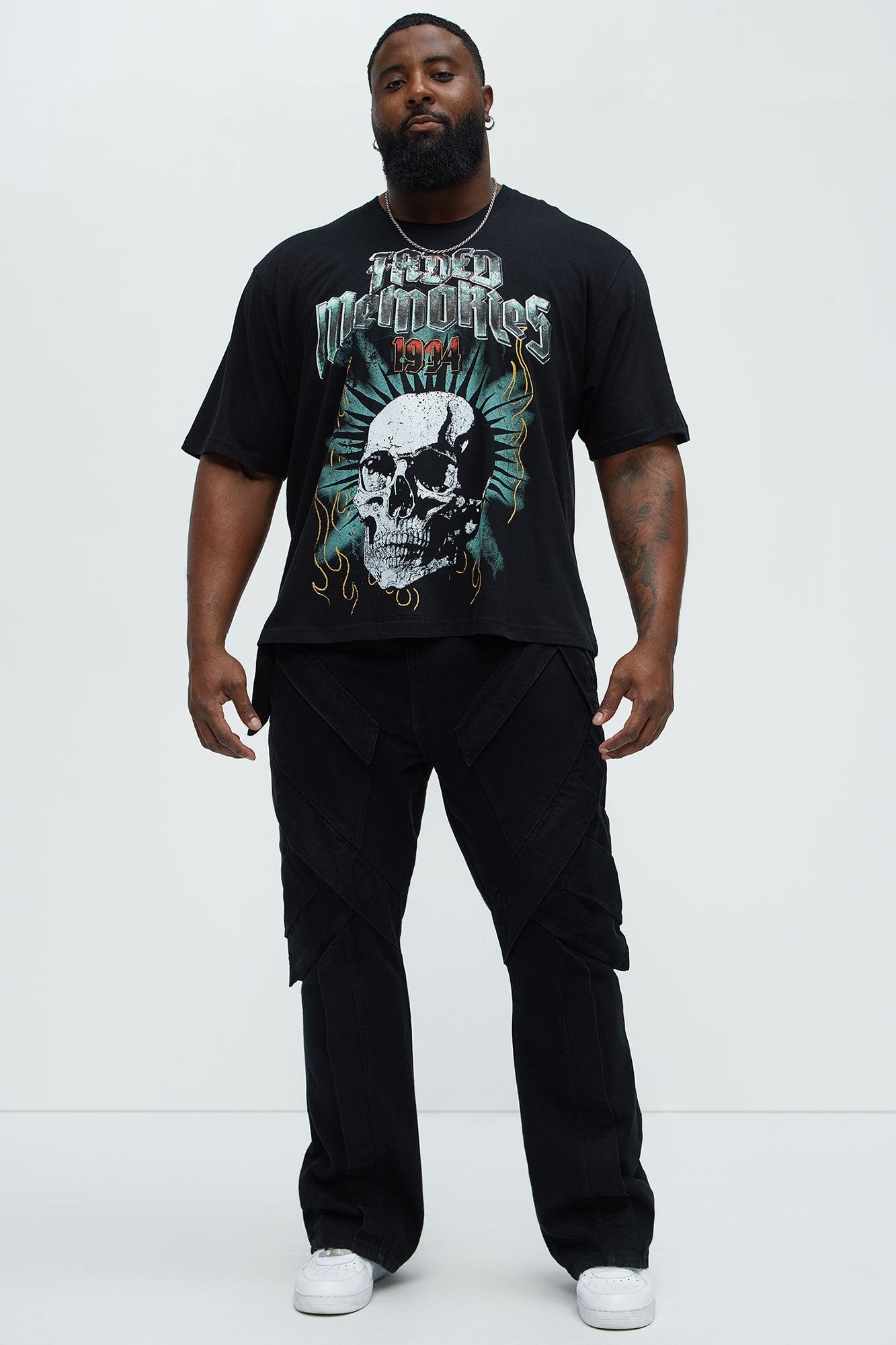 Faded Memories 1994 Oversized Short Sleeve Tee - Black Product Image