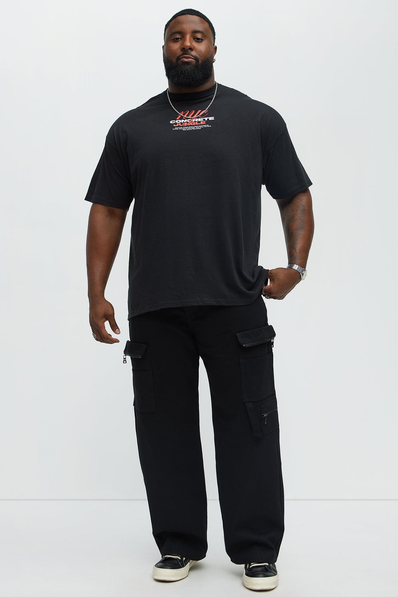 NYC Concrete Short Sleeve Tee - Black Product Image