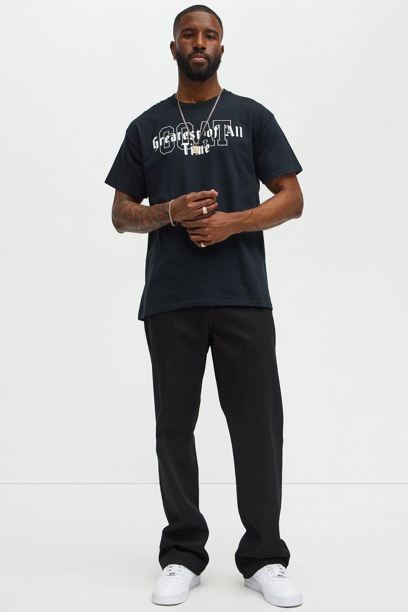 G.O.A.T. Lifestyle Short Sleeve Tee - Black Male Product Image