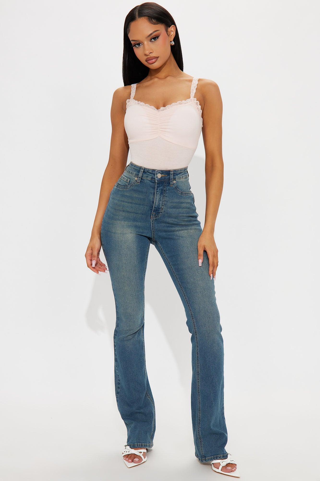 Sienna Lace Trim Cami Top - Peach Product Image