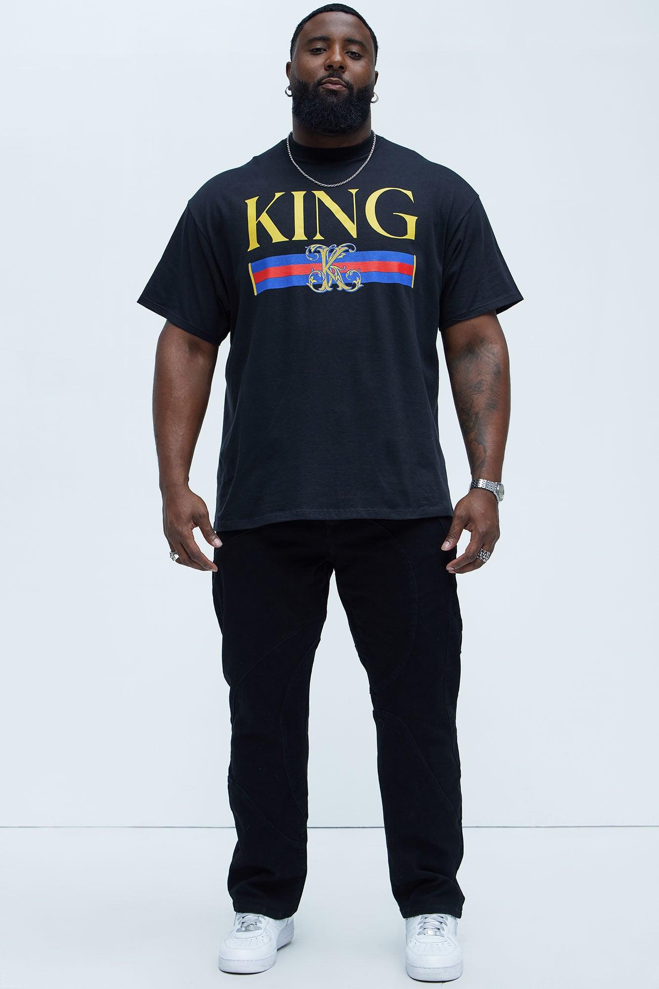 Lux King Short Sleeve Tee - Black Product Image