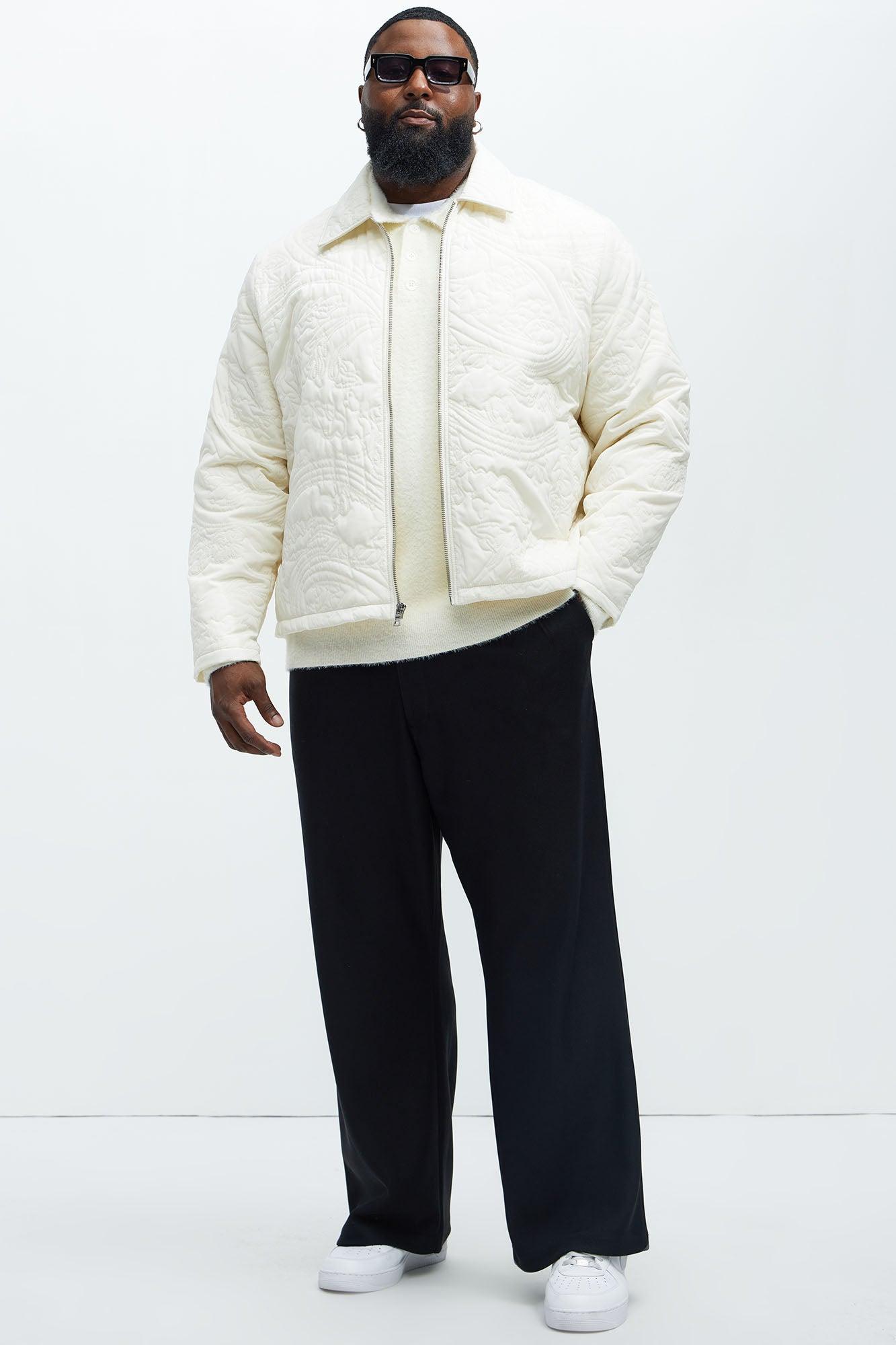 Closer To Sunrise Quilted Jacket - Cream Product Image