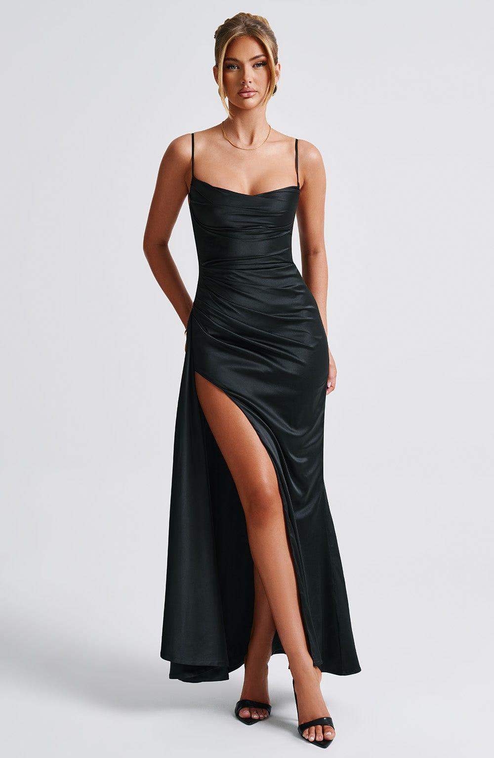 Winona Maxi Dress - Black Product Image