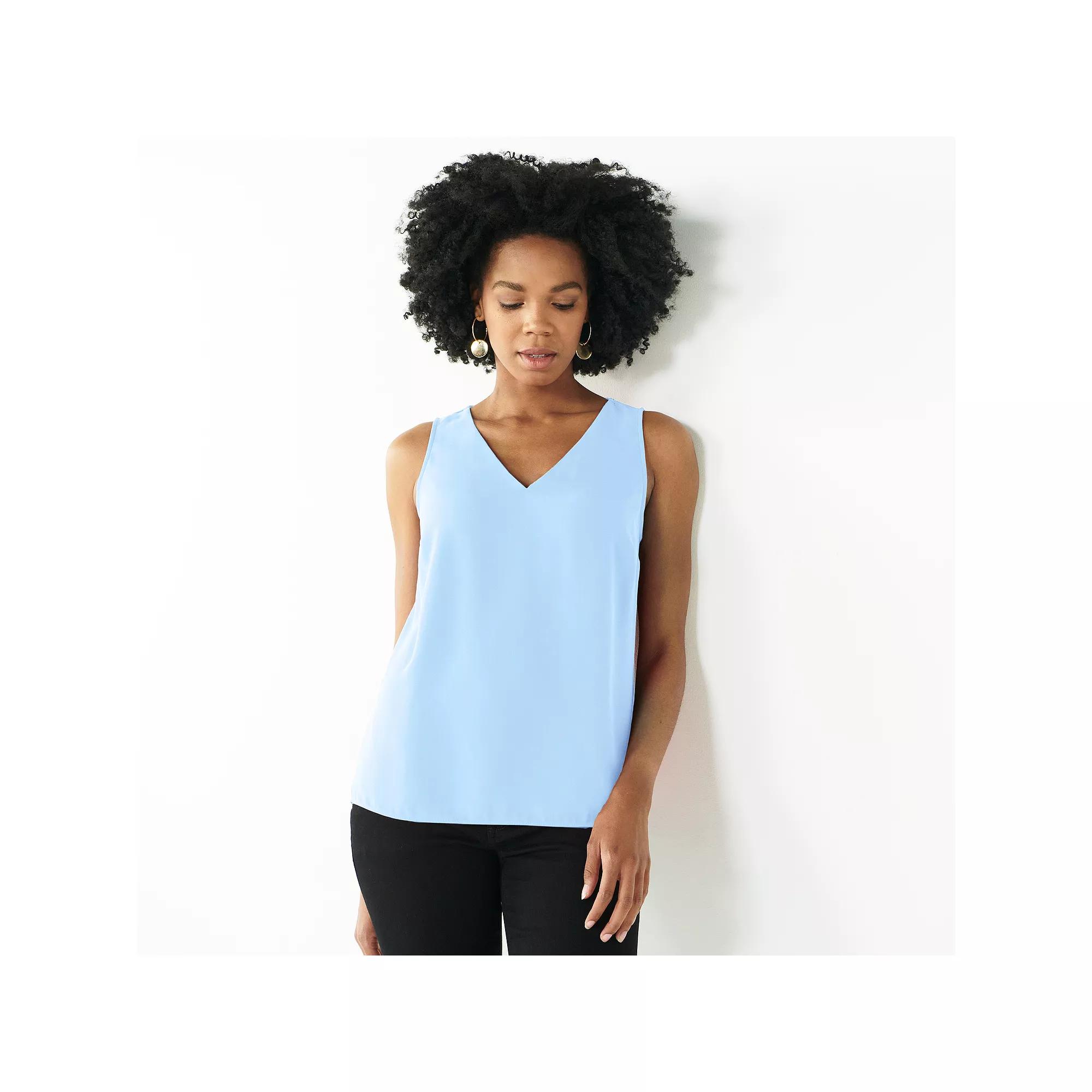 Women's Nine West V-Neck Tank Top,  Product Image