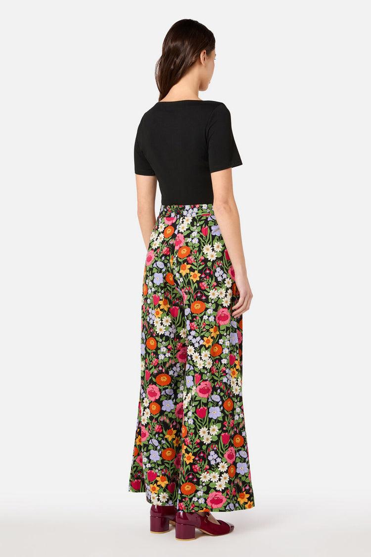Floral Field Palazzo Pant Product Image