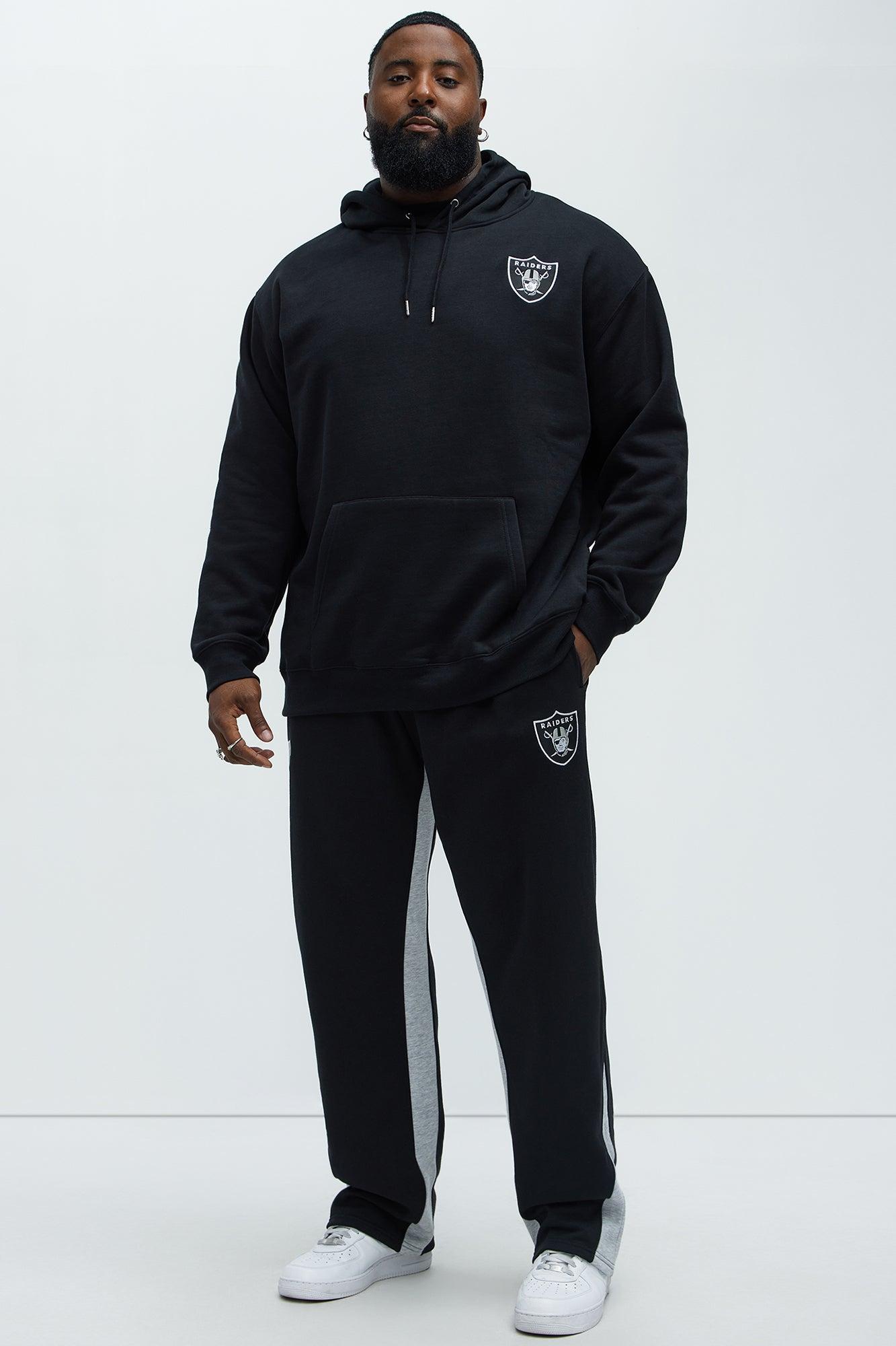 Raiders Bold Flare Sweatpants - Black Male Product Image