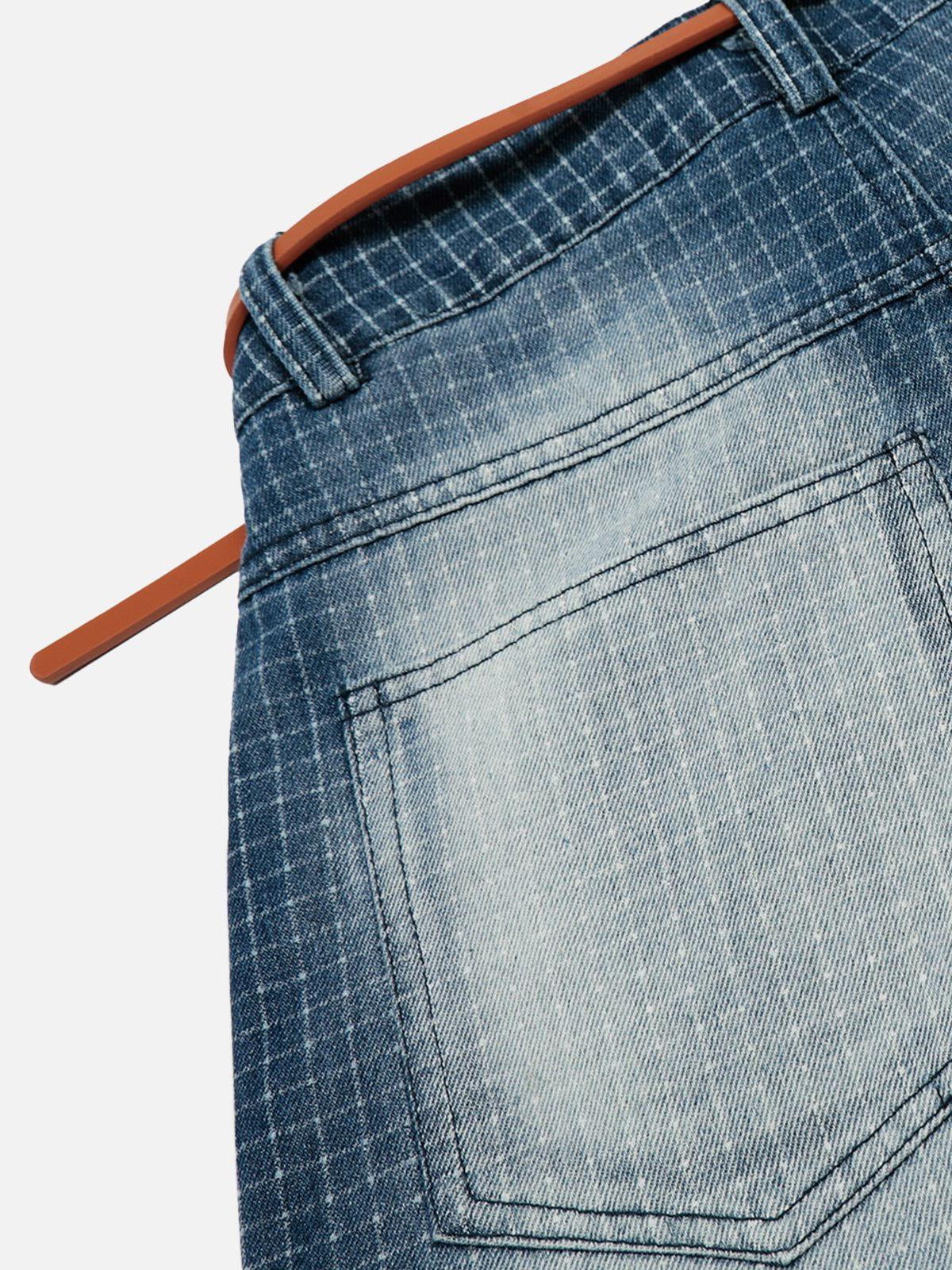 Aelfric Eden Vintage Plaid Washed Longline Jorts Product Image