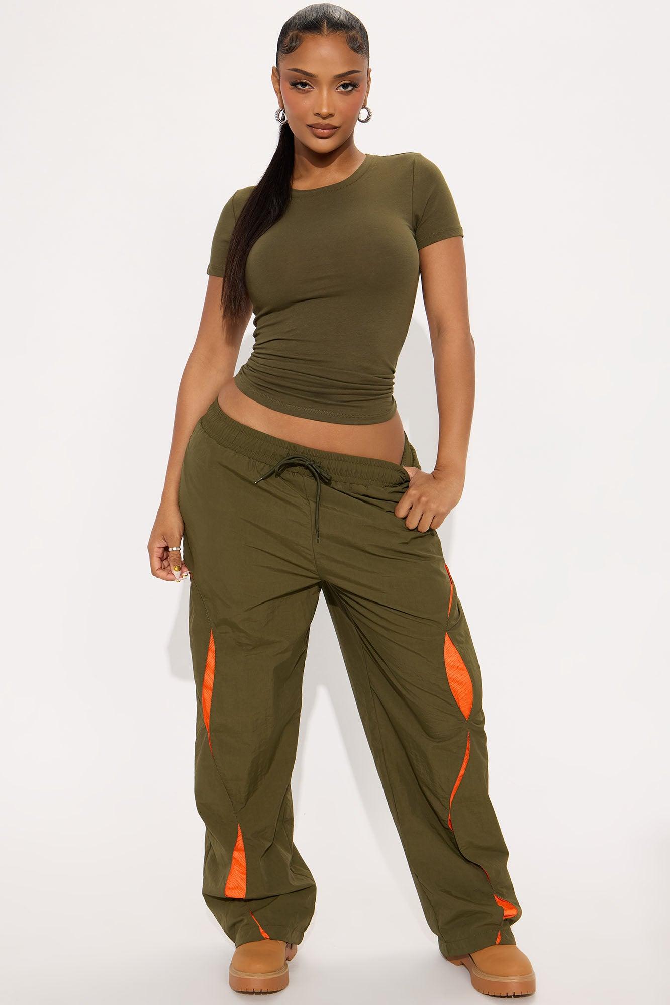 My Everyday Crew Neck Tee - Olive Female Product Image