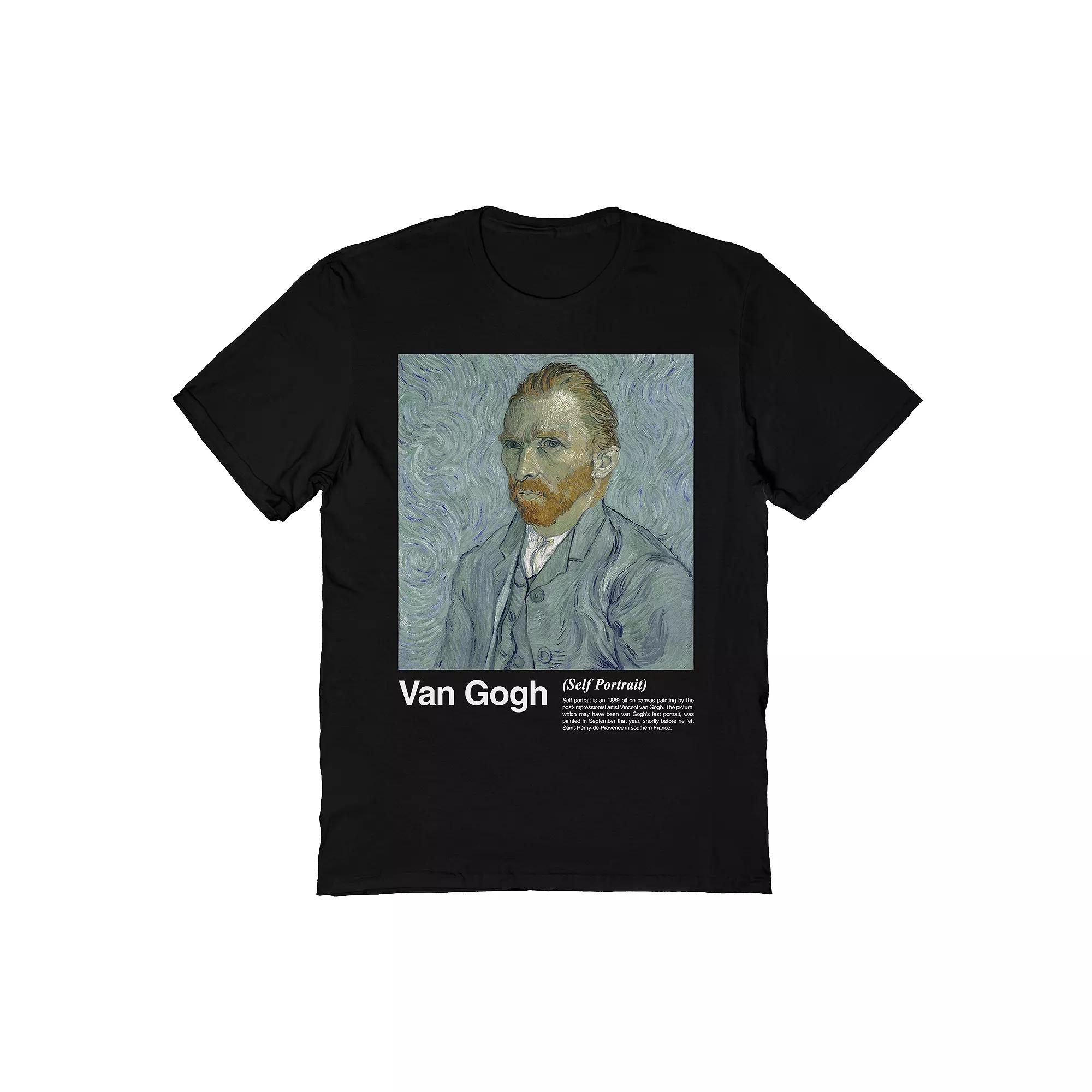 Men's Van Gogh Tee, Size: XL, Black Product Image