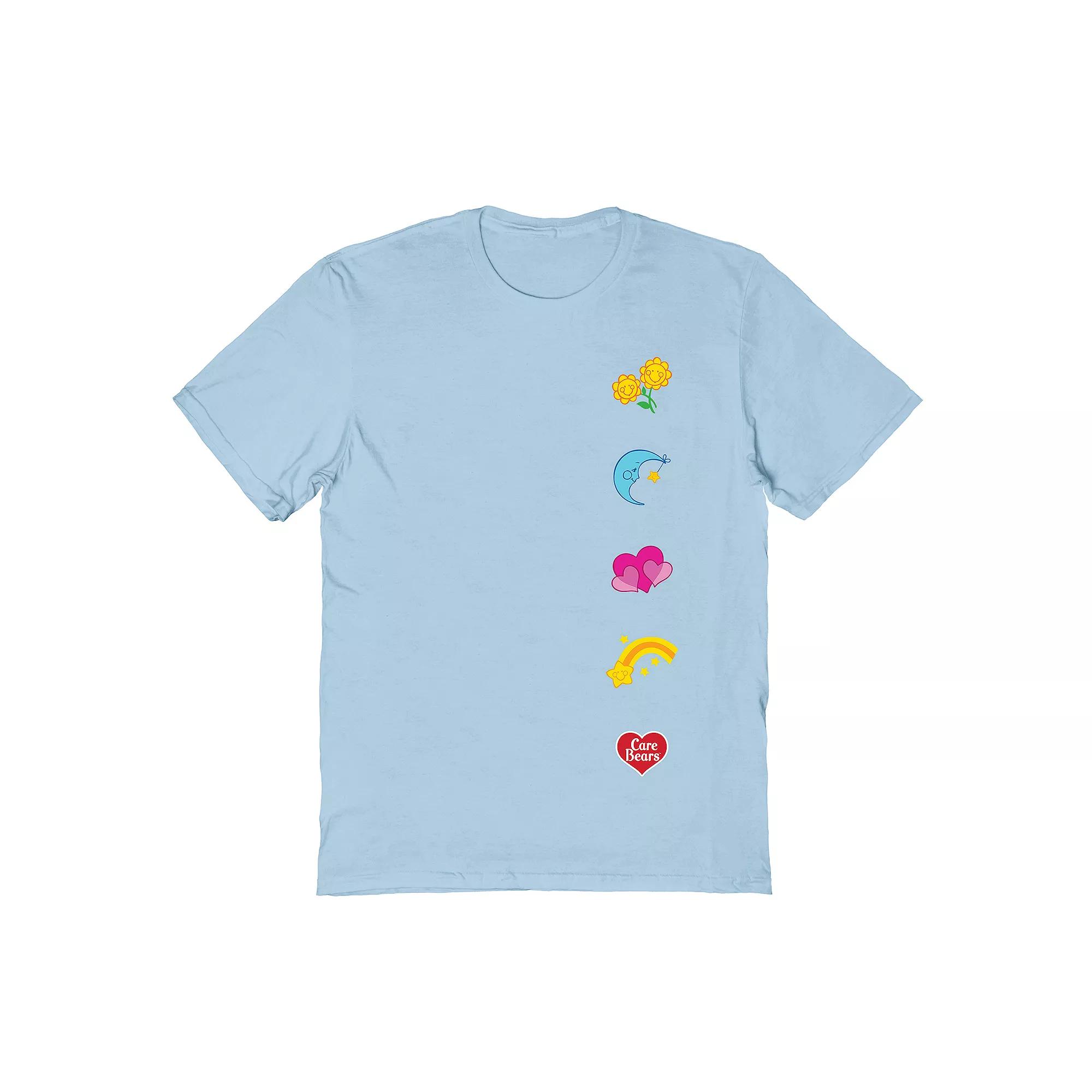 Men's Care Bear T-Shirt, Size: Large, Light Blue Product Image