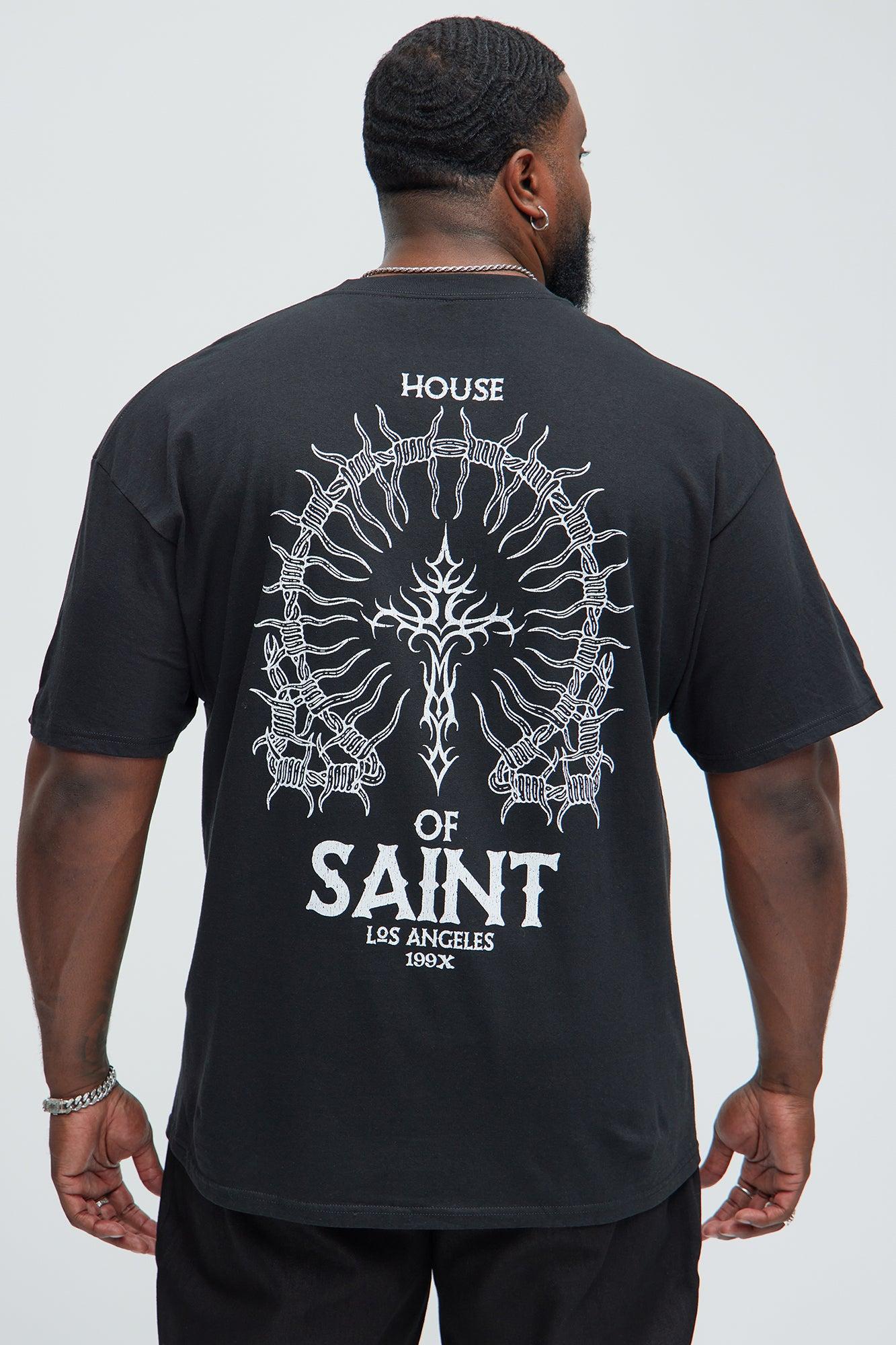 House Of Saint LA Short Sleeve Tee - Black Product Image
