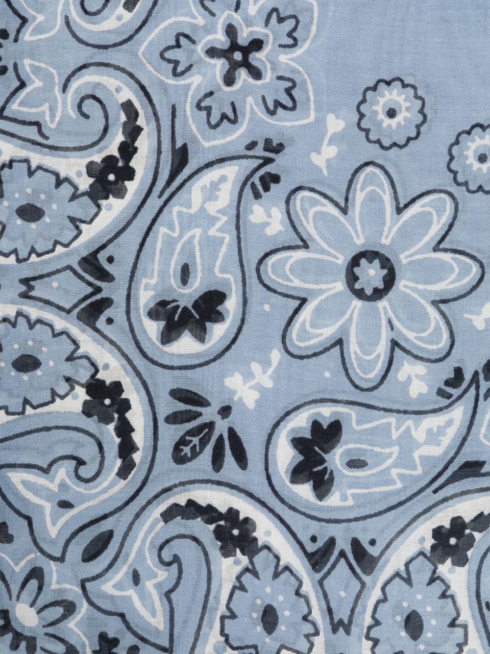 bandana-print scarf Product Image