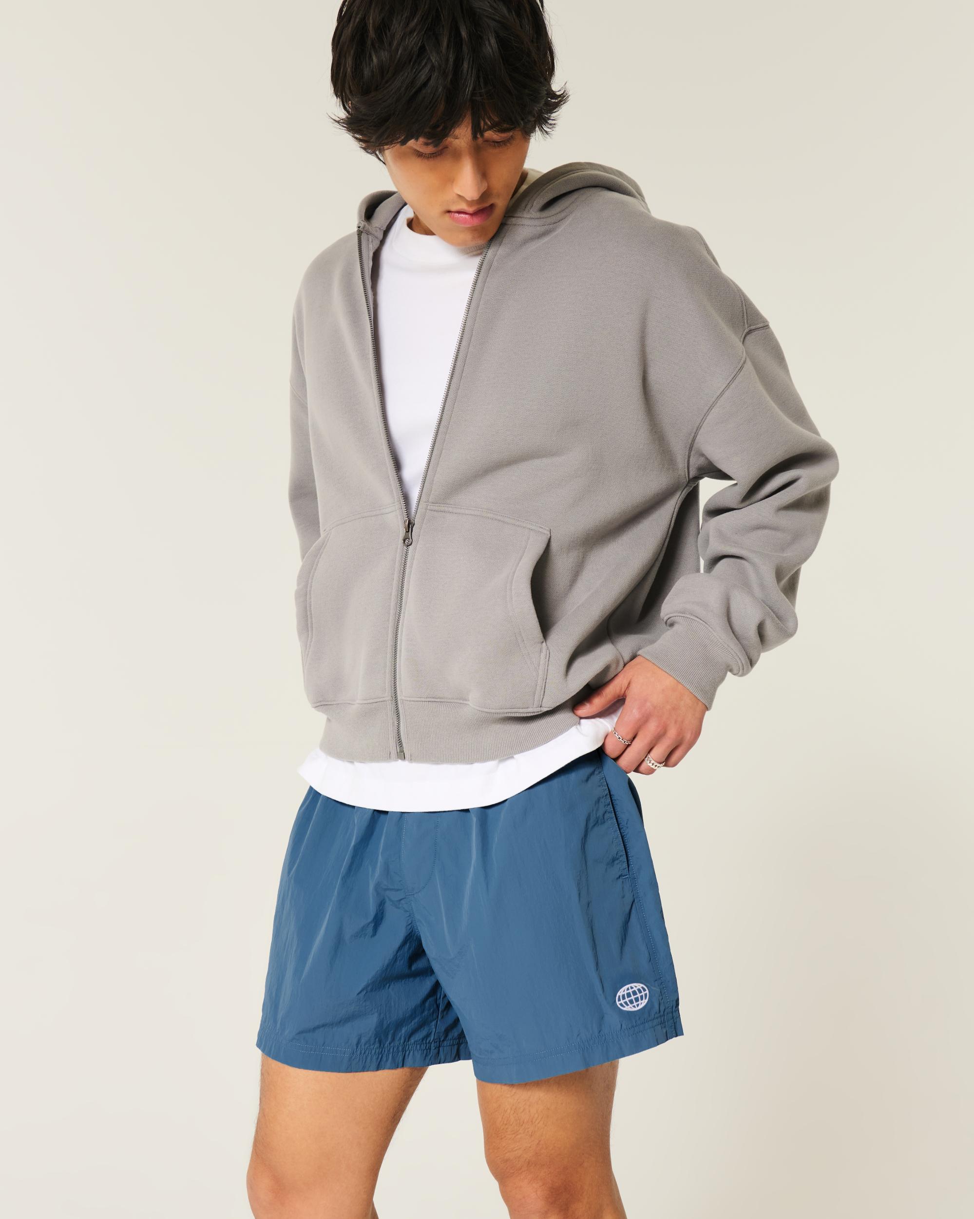 Mid-Thigh Baggy Soccer Shorts Product Image