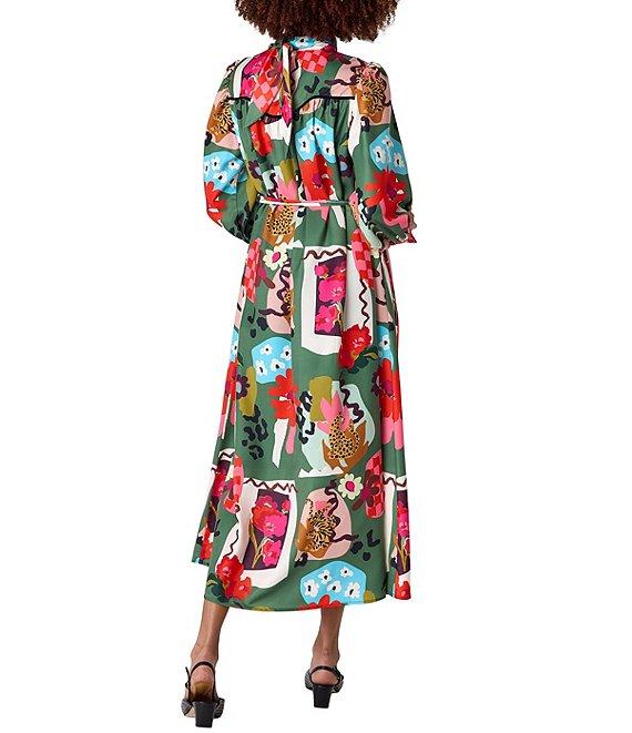 CROSBY by Mollie Burch Bentley Long Sleeve Crew Neck Mini Dress Product Image