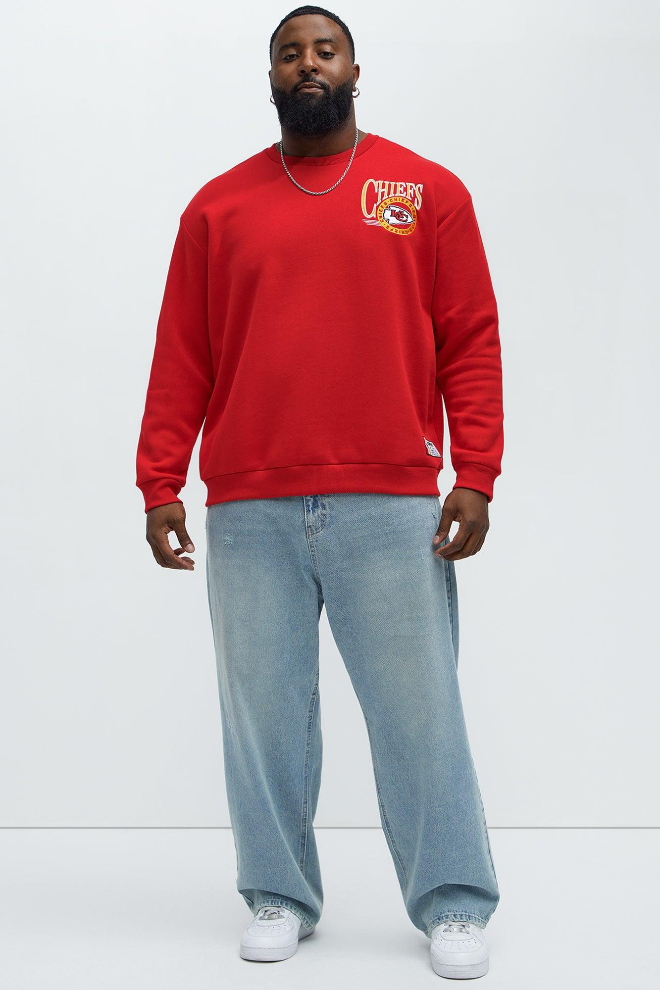 Chiefs Crew Neck Sweatshirt - Red Product Image