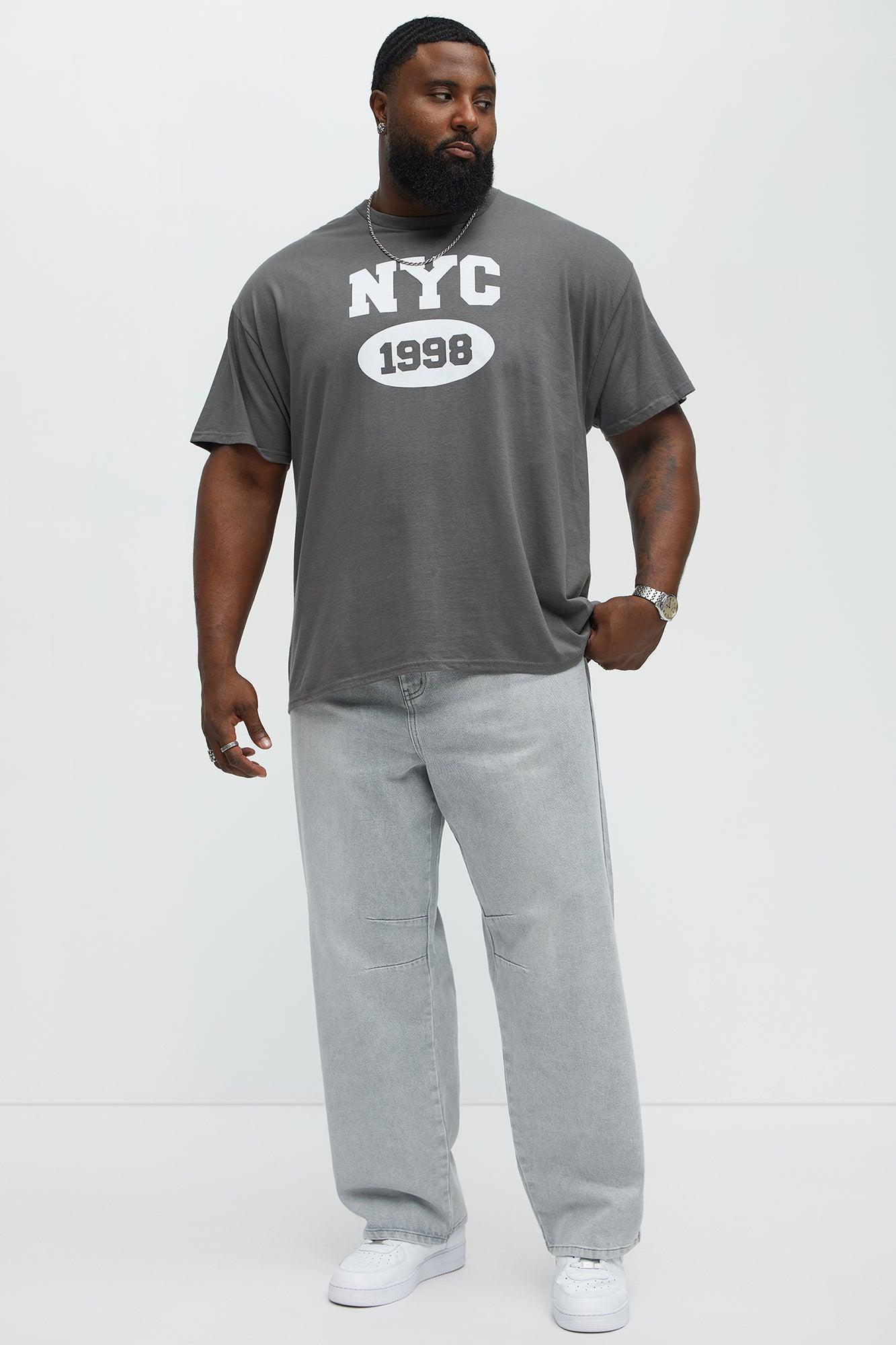 NYC 1998 Short Sleeve Tee - Charcoal Male Product Image
