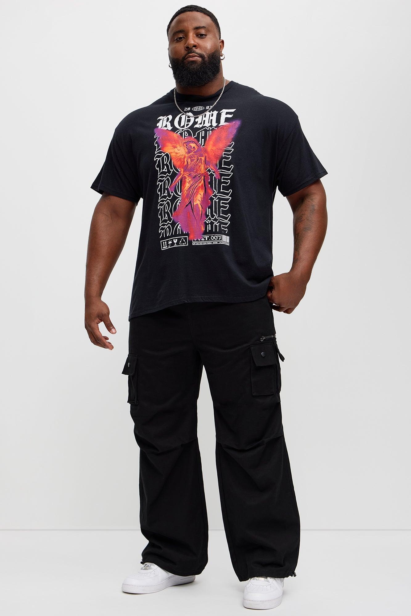 Rome Angels Short Sleeve Tee - Black Product Image