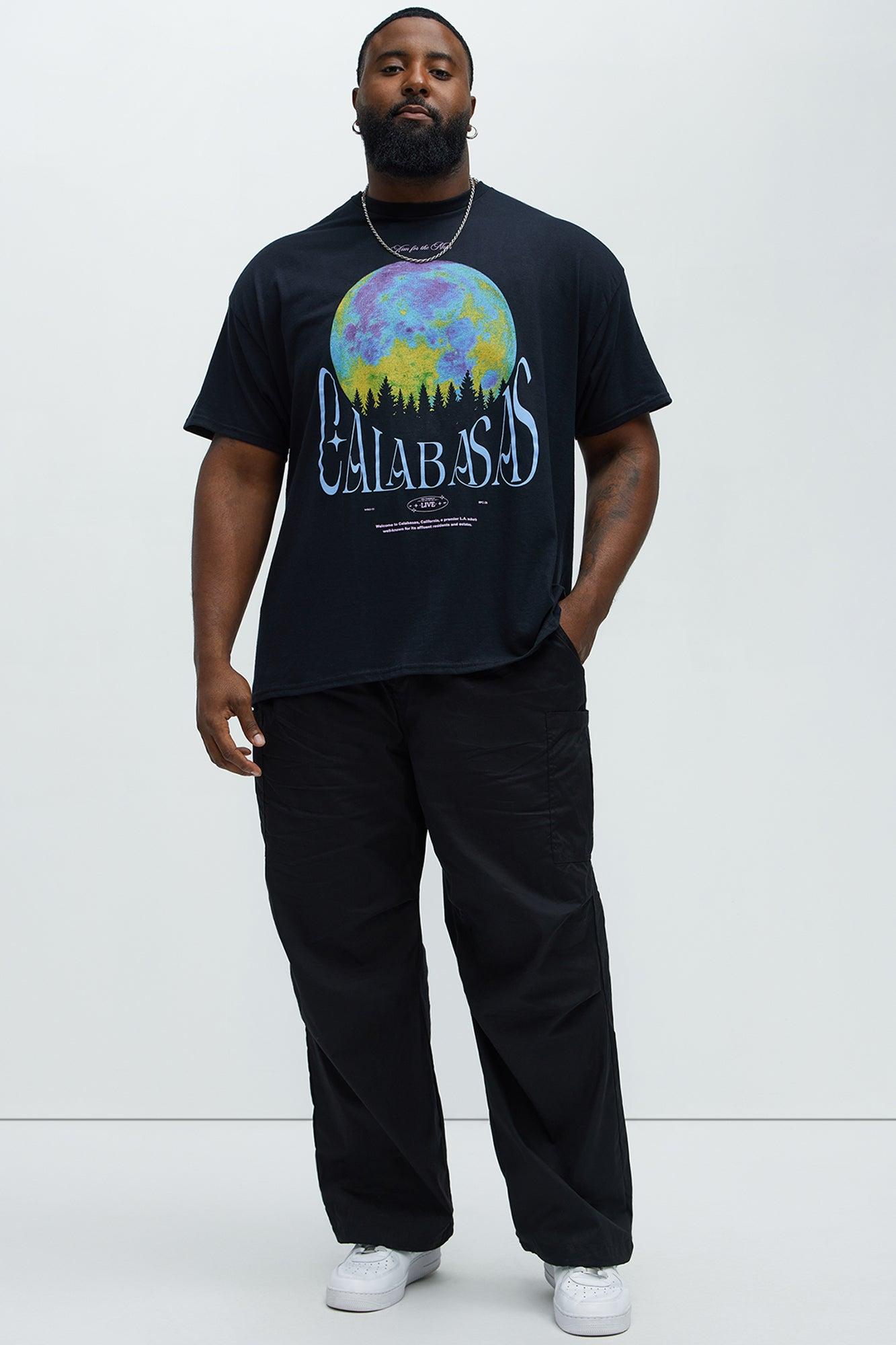 Calabasas Moon Short Sleeve Tee - Black Product Image
