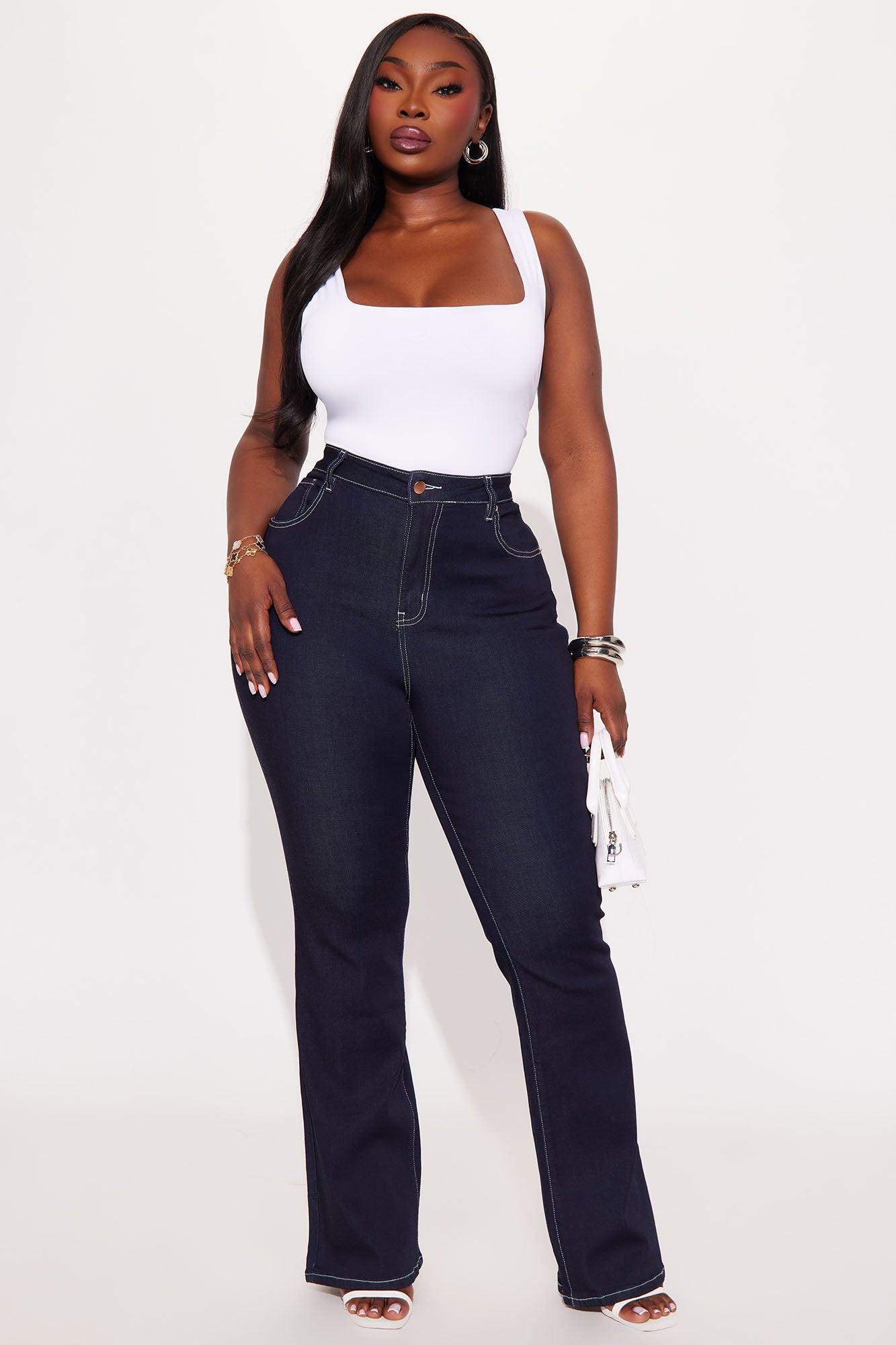 Stallion High Rise Flare Jeans - Dark Wash Female Product Image