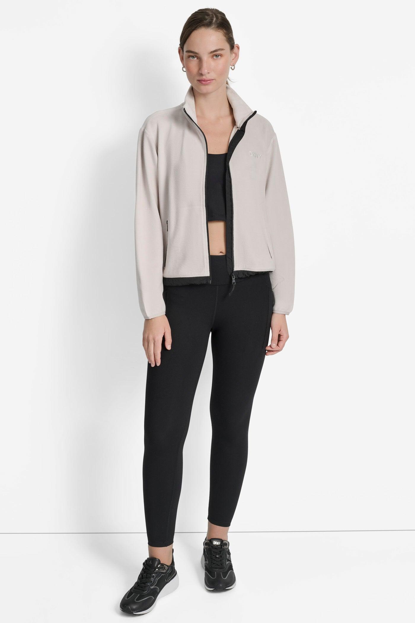 LOGO EMBROIDERED FLEECE JACKET Product Image