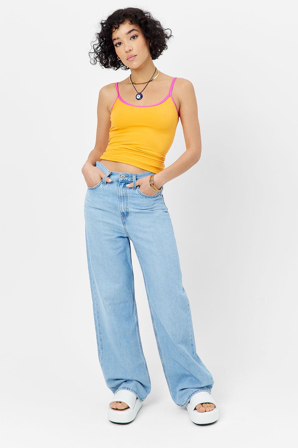 Courtney Terry Scoop Tank - Sundown Product Image