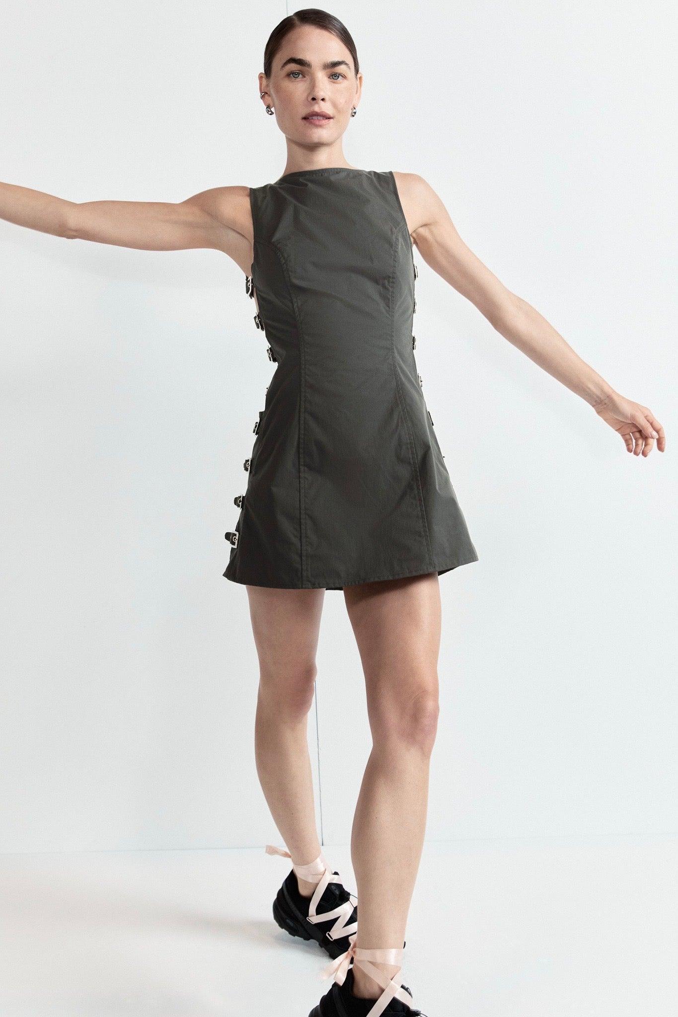 Kenni Mini Dress Slate Product Image